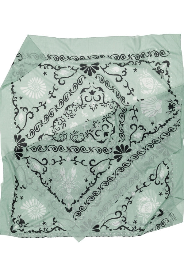 Mint Crustaceans Sarong
