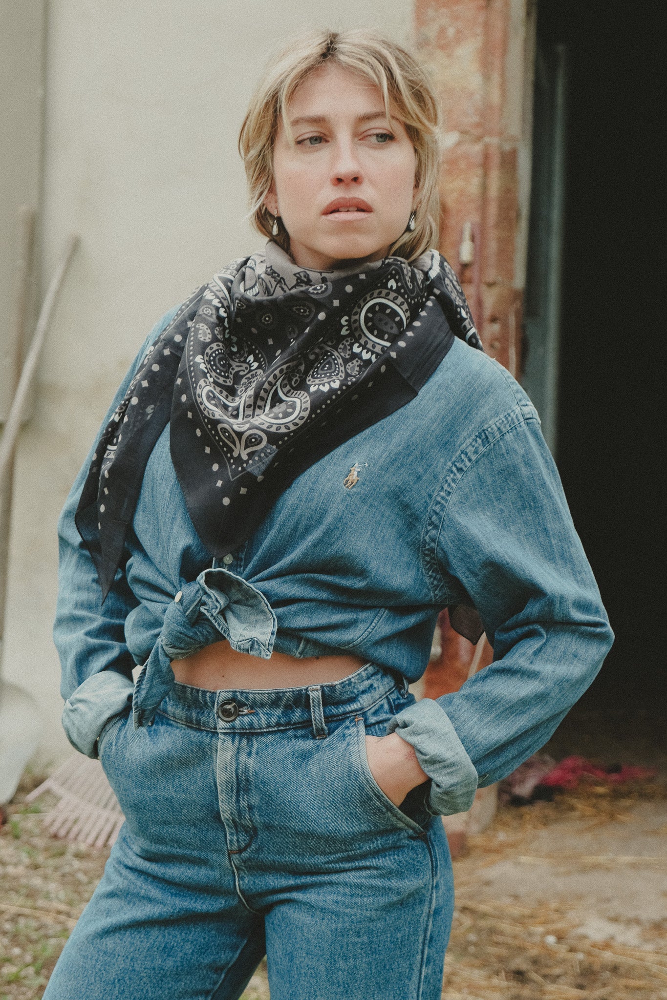 Rodeo Black cotton