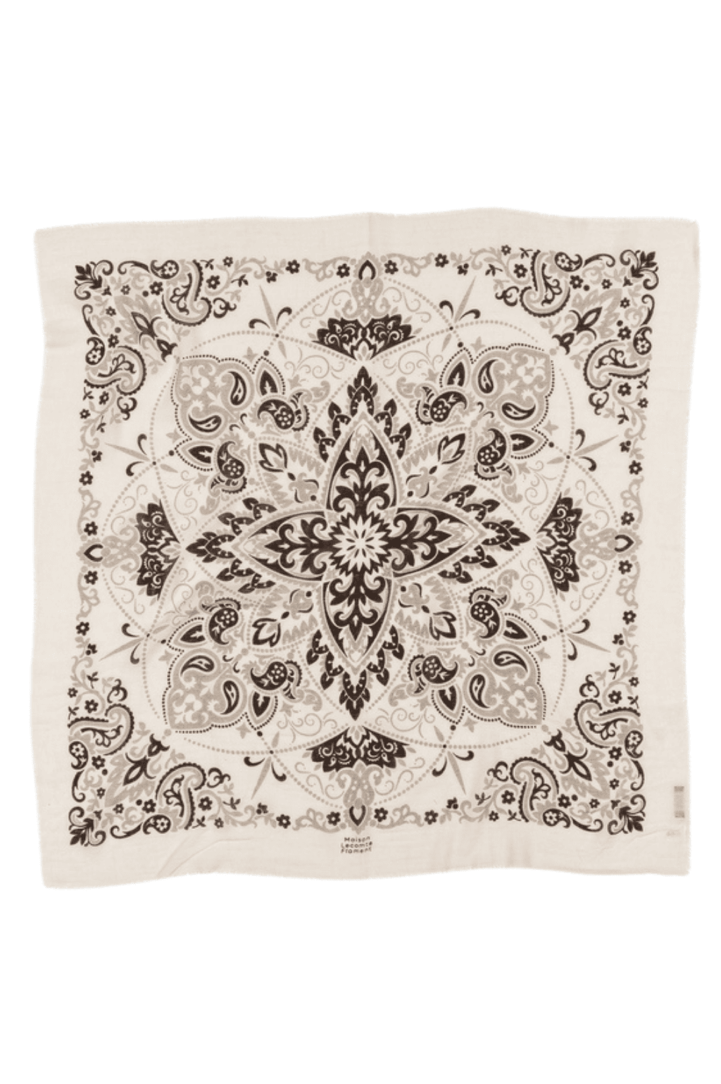 Bandana Ecru Grey Black WC