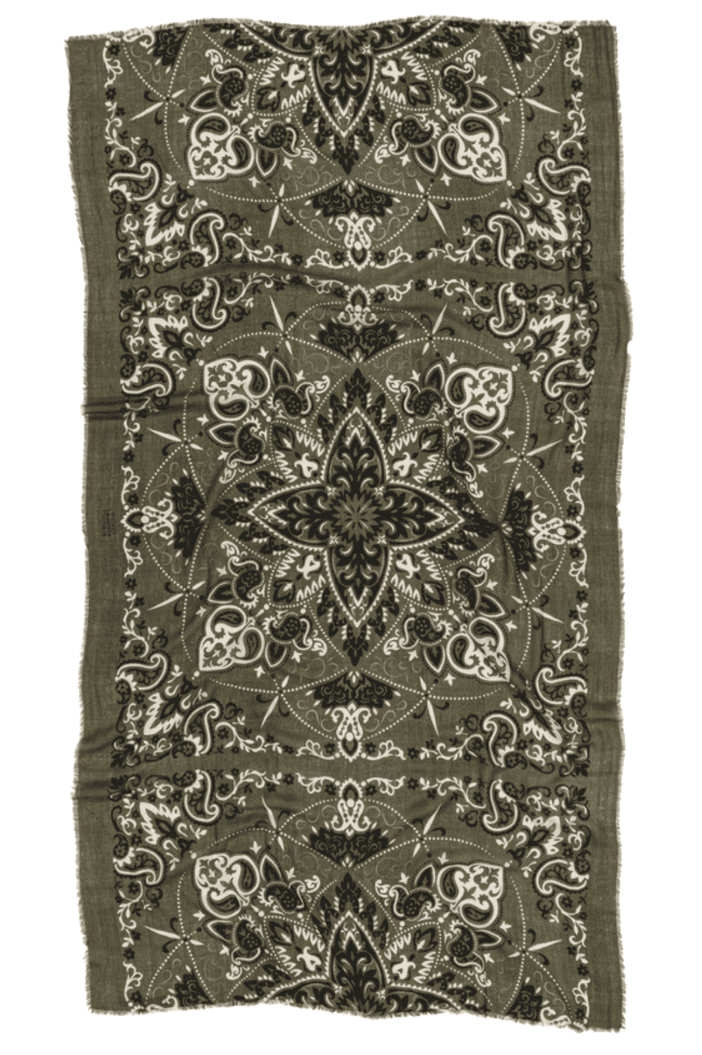 Khaki scarf bandana