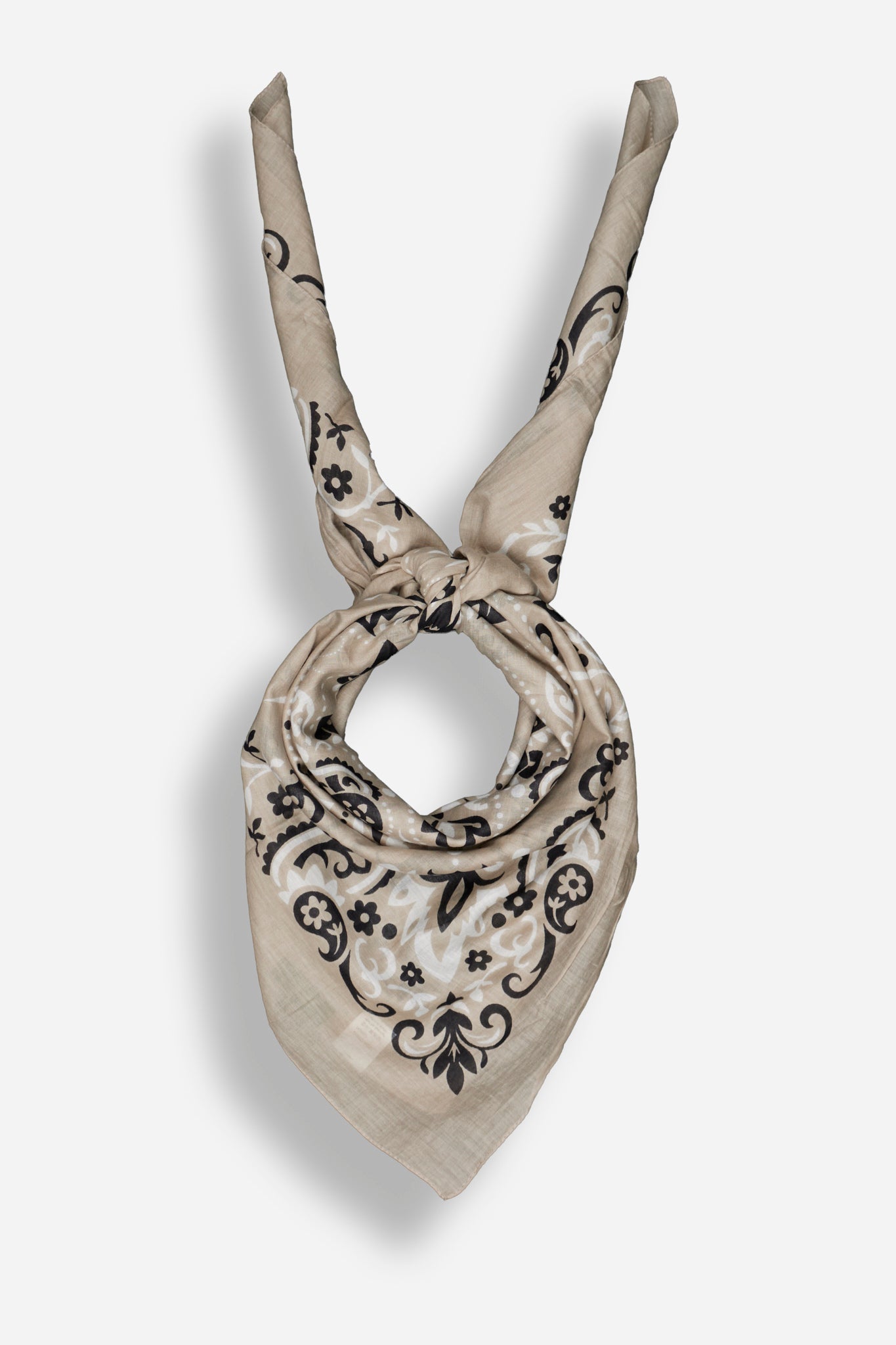 Bandana Taupe cotton