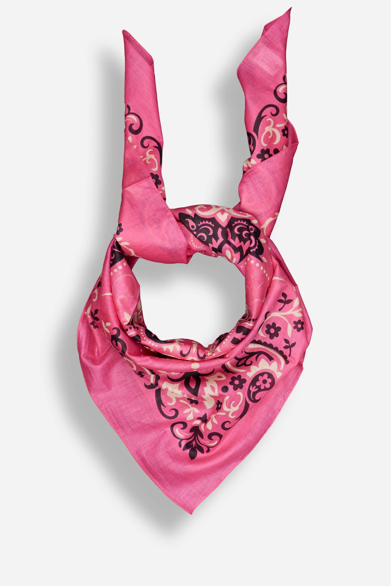 Bandana Carmine Pink cotton