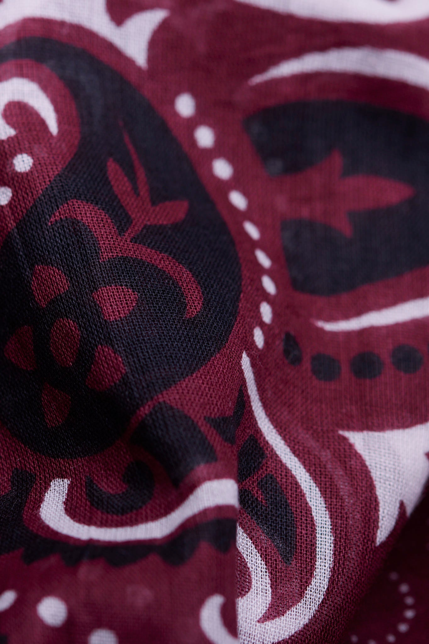 Bandana Burgundy cotton