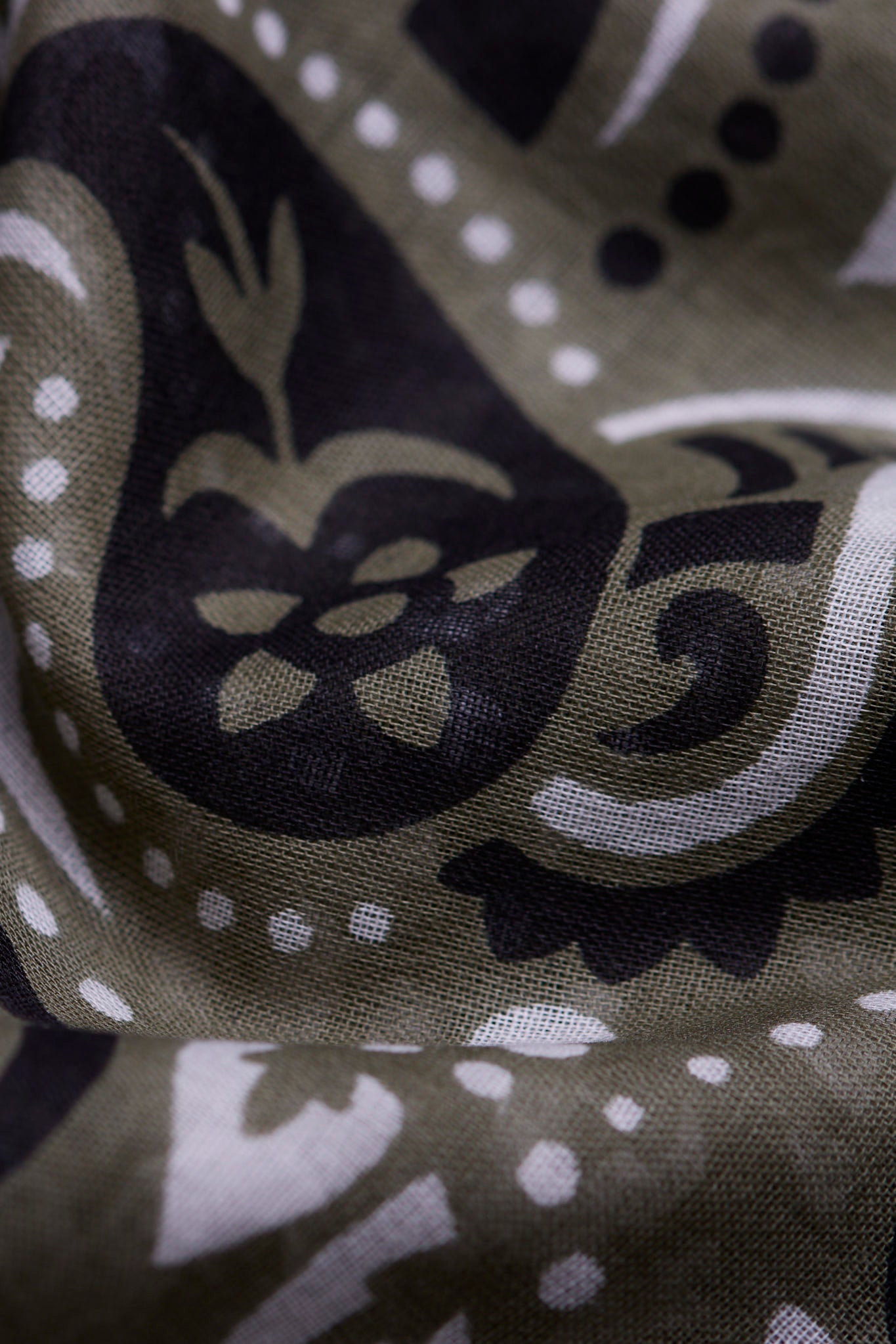Bandana khaki cotton