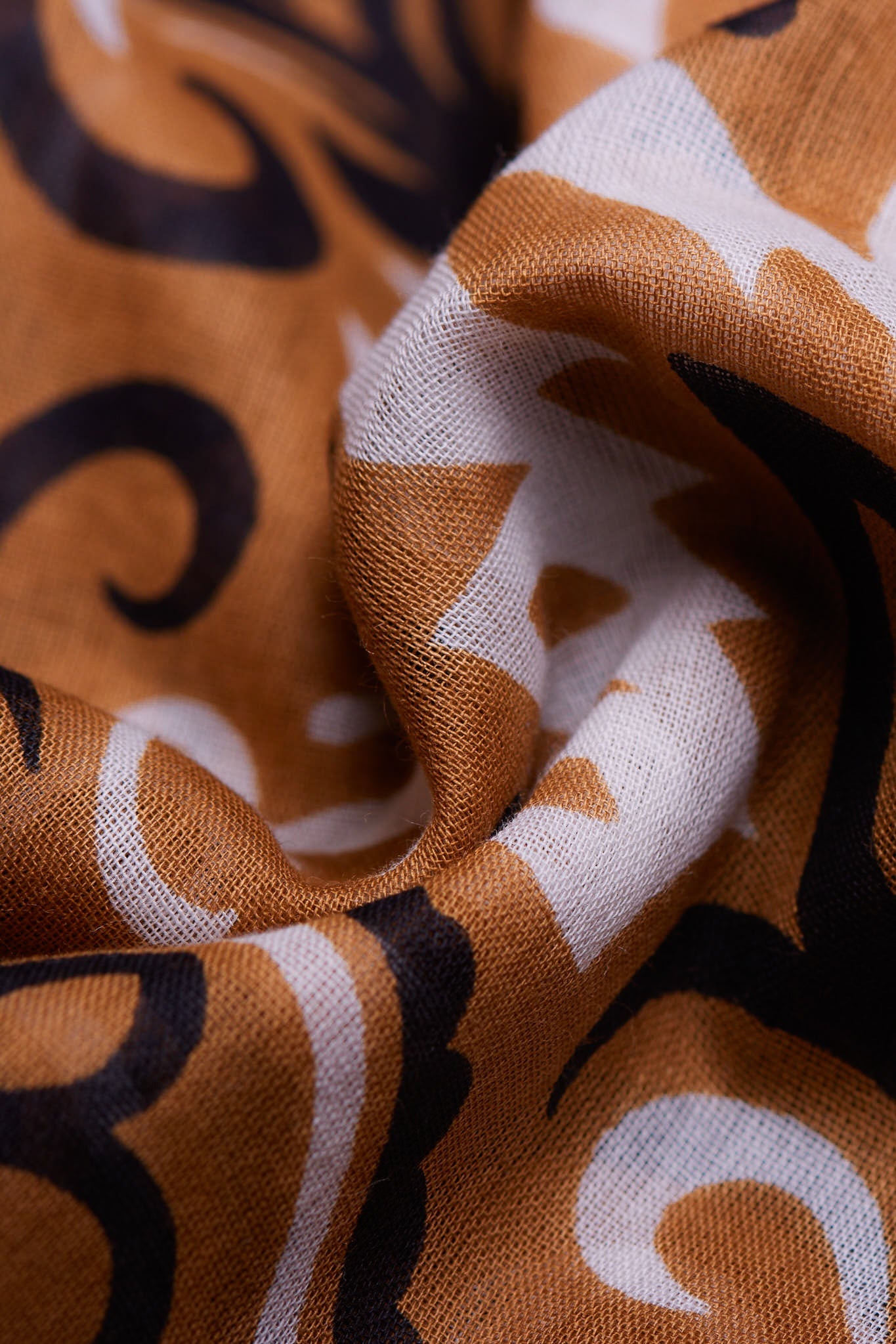 Bandana camel cotton