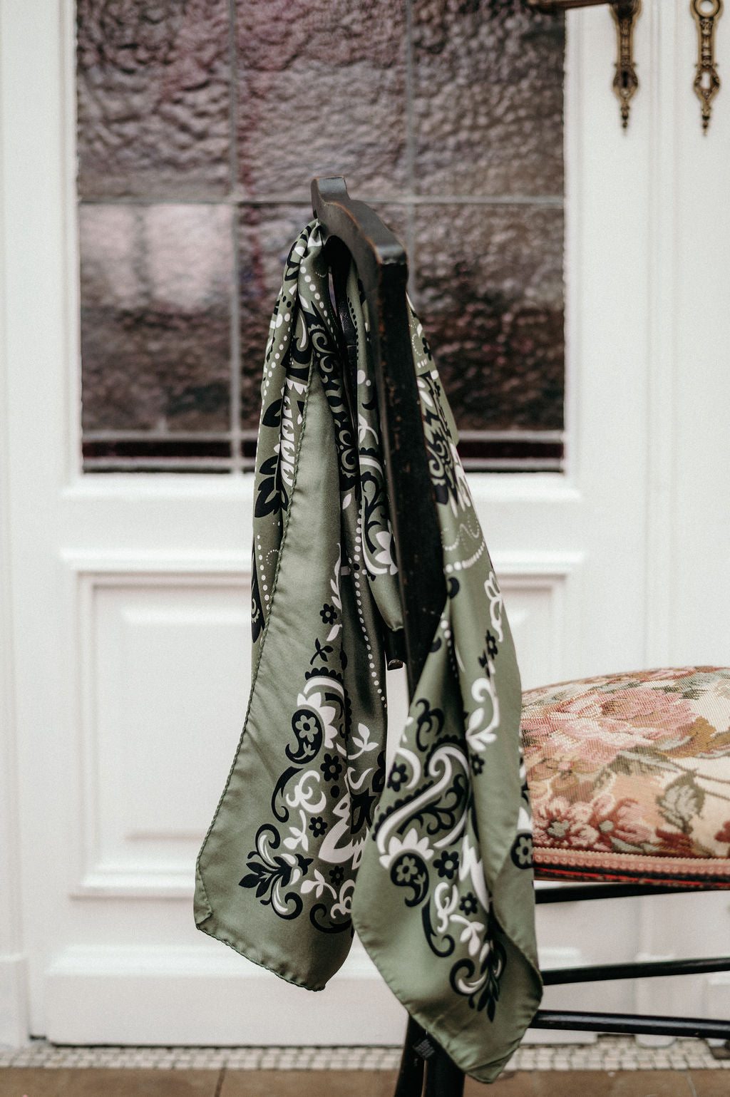 Bandana Khaki Silk