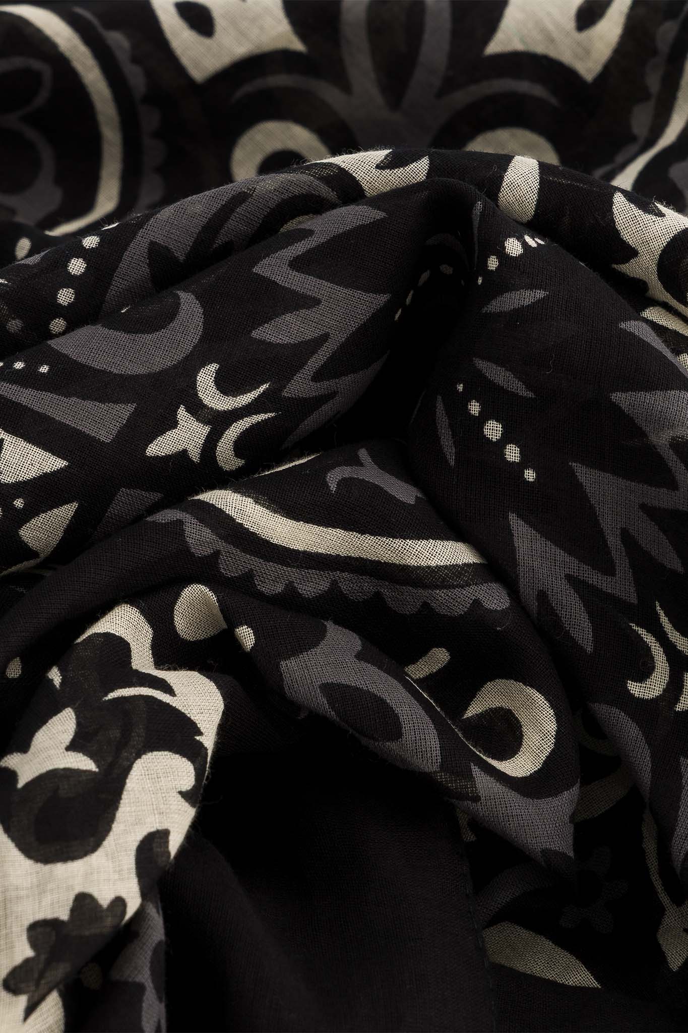 Bandana Black cotton