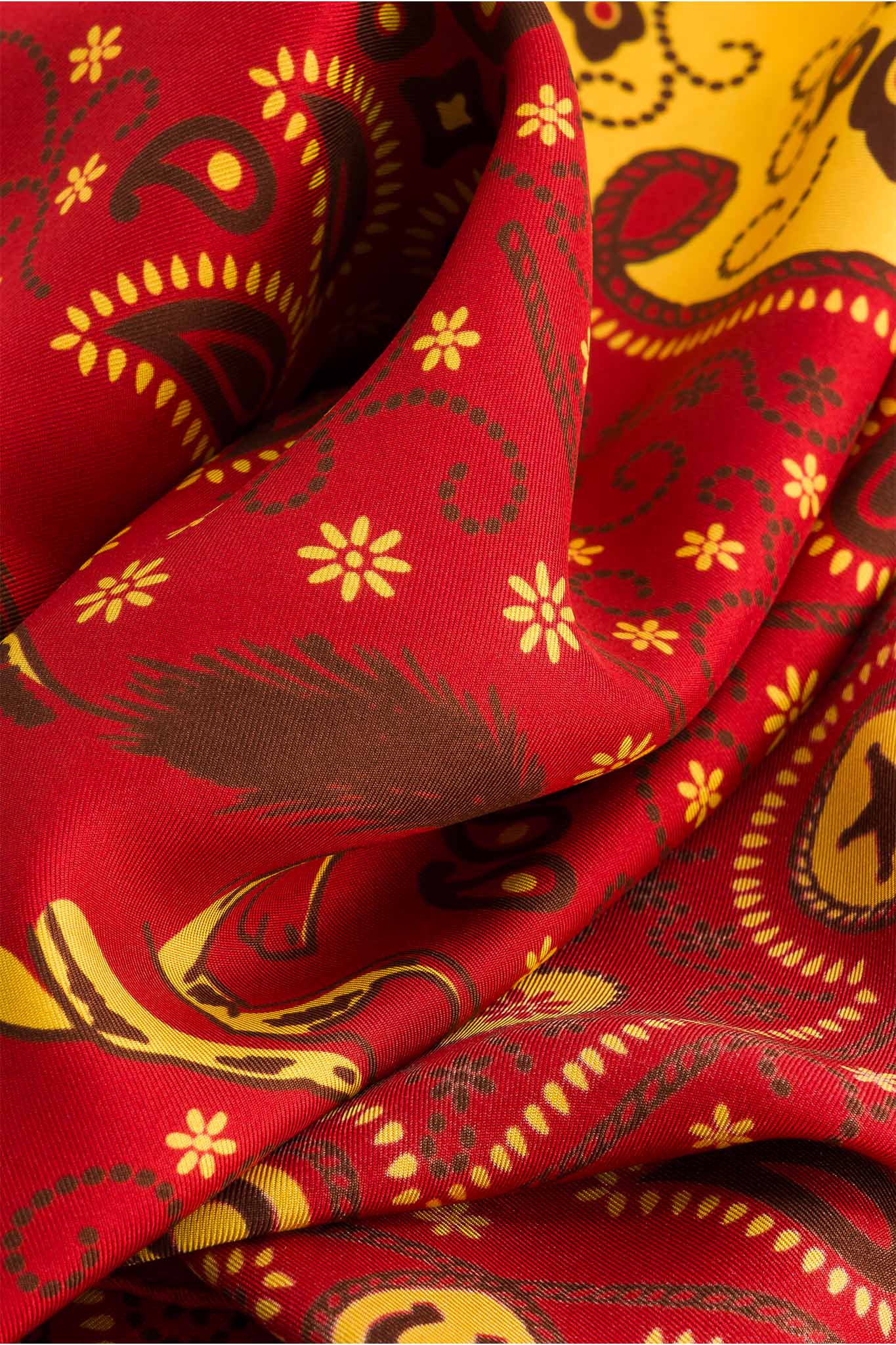 Far West Red Silk