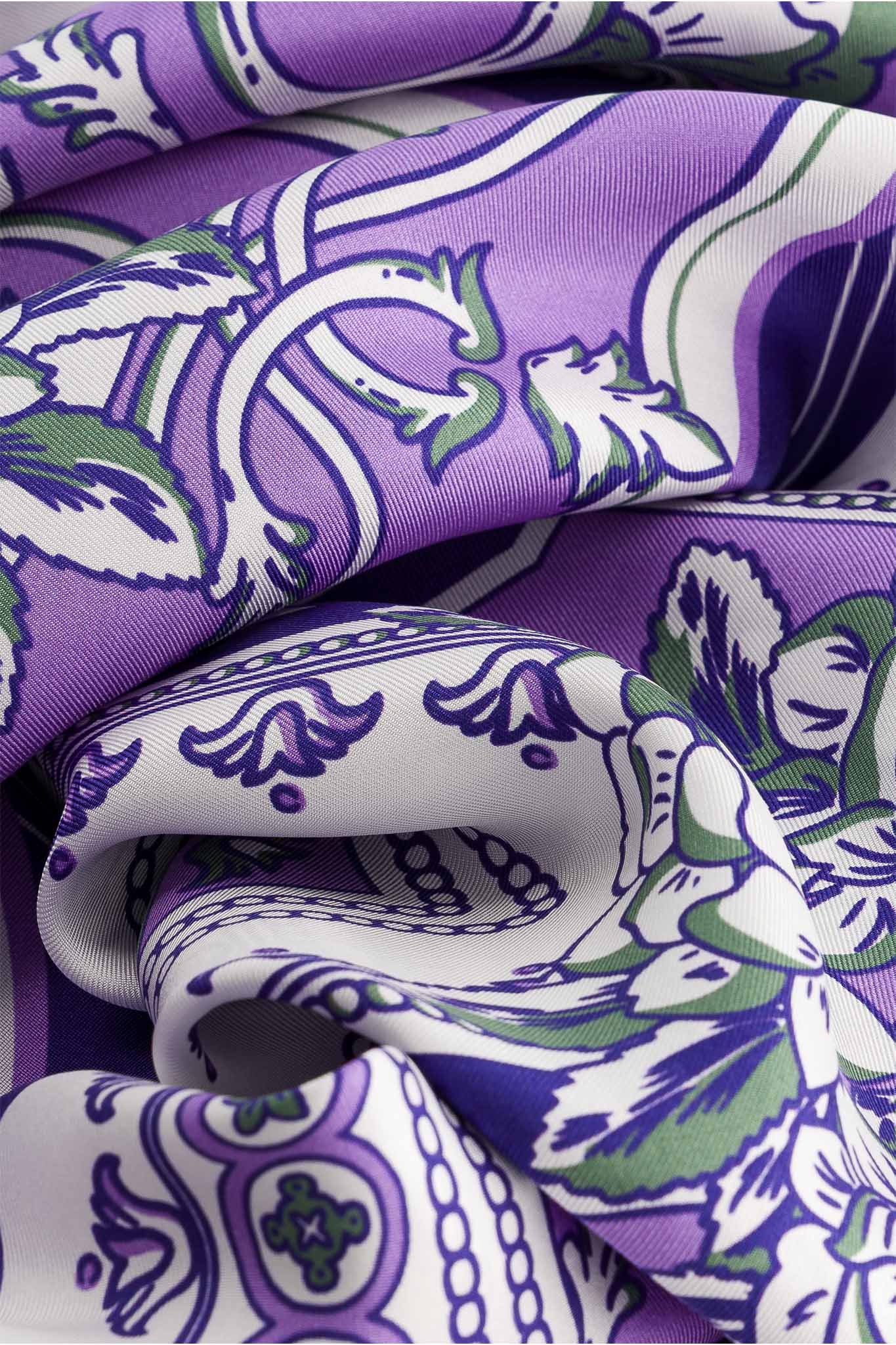 Mosaic Lilac Silk