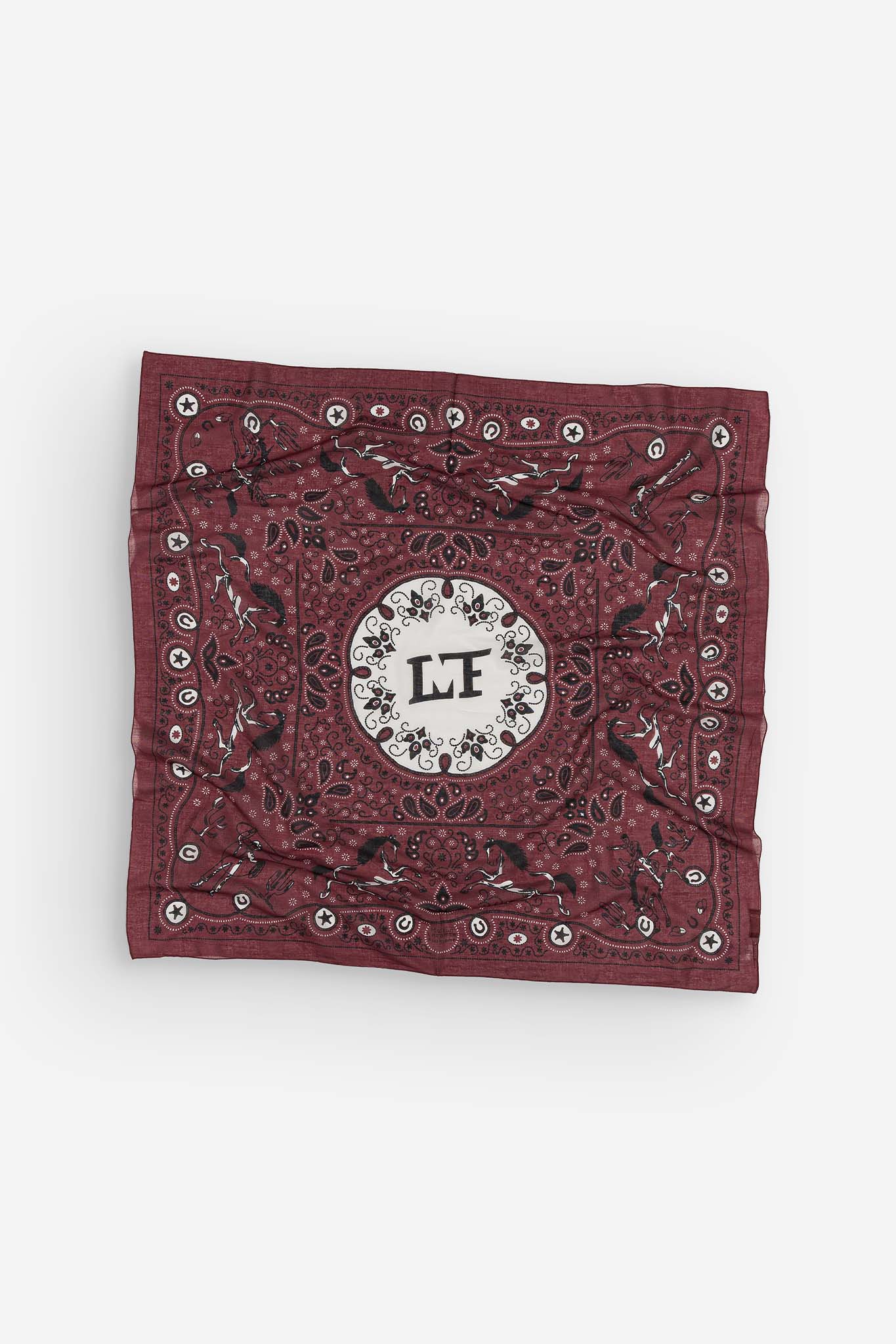 Far West Burgundy Cotton