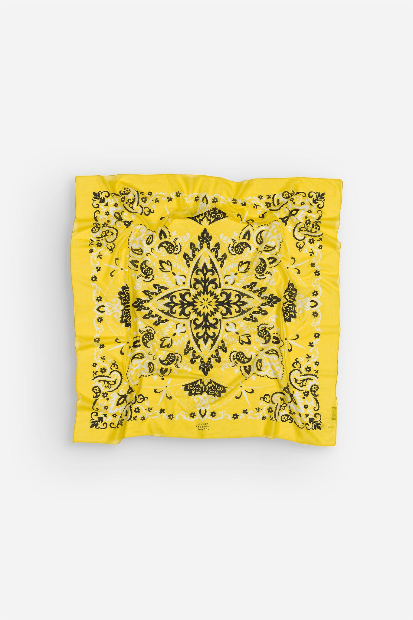 Bandana Yellow cotton