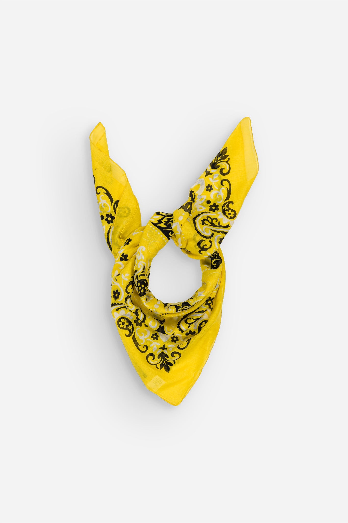 Bandana Yellow cotton