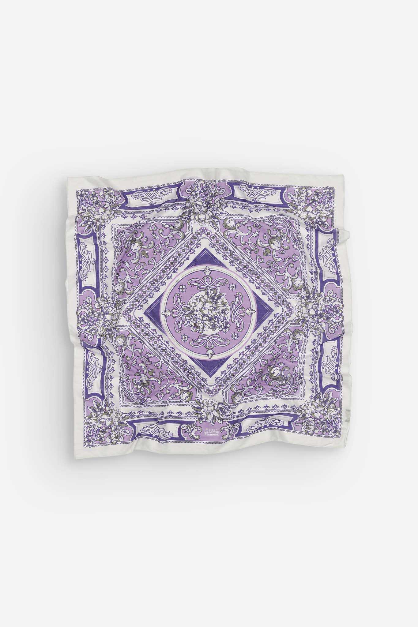 Mosaic Lilac cotton