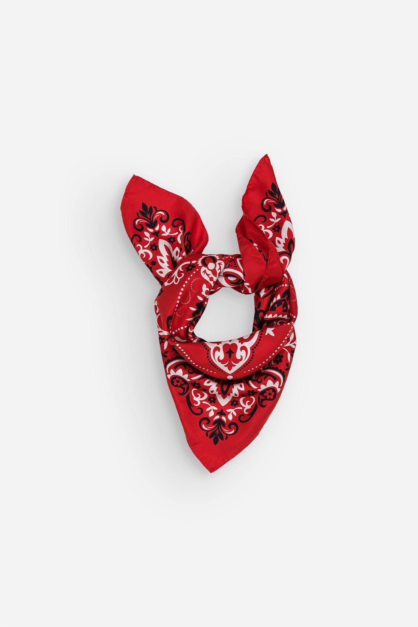 Bandana Red Silk