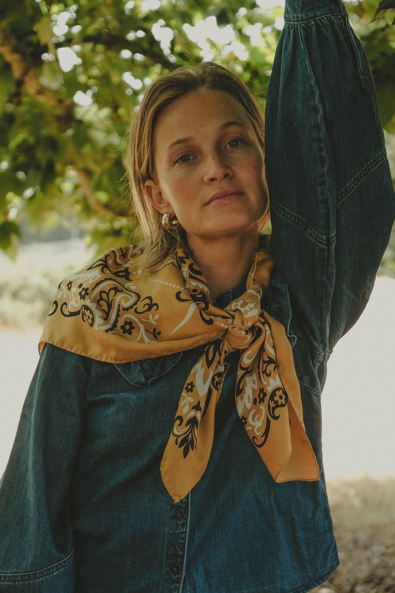 Bandana Honey Silk