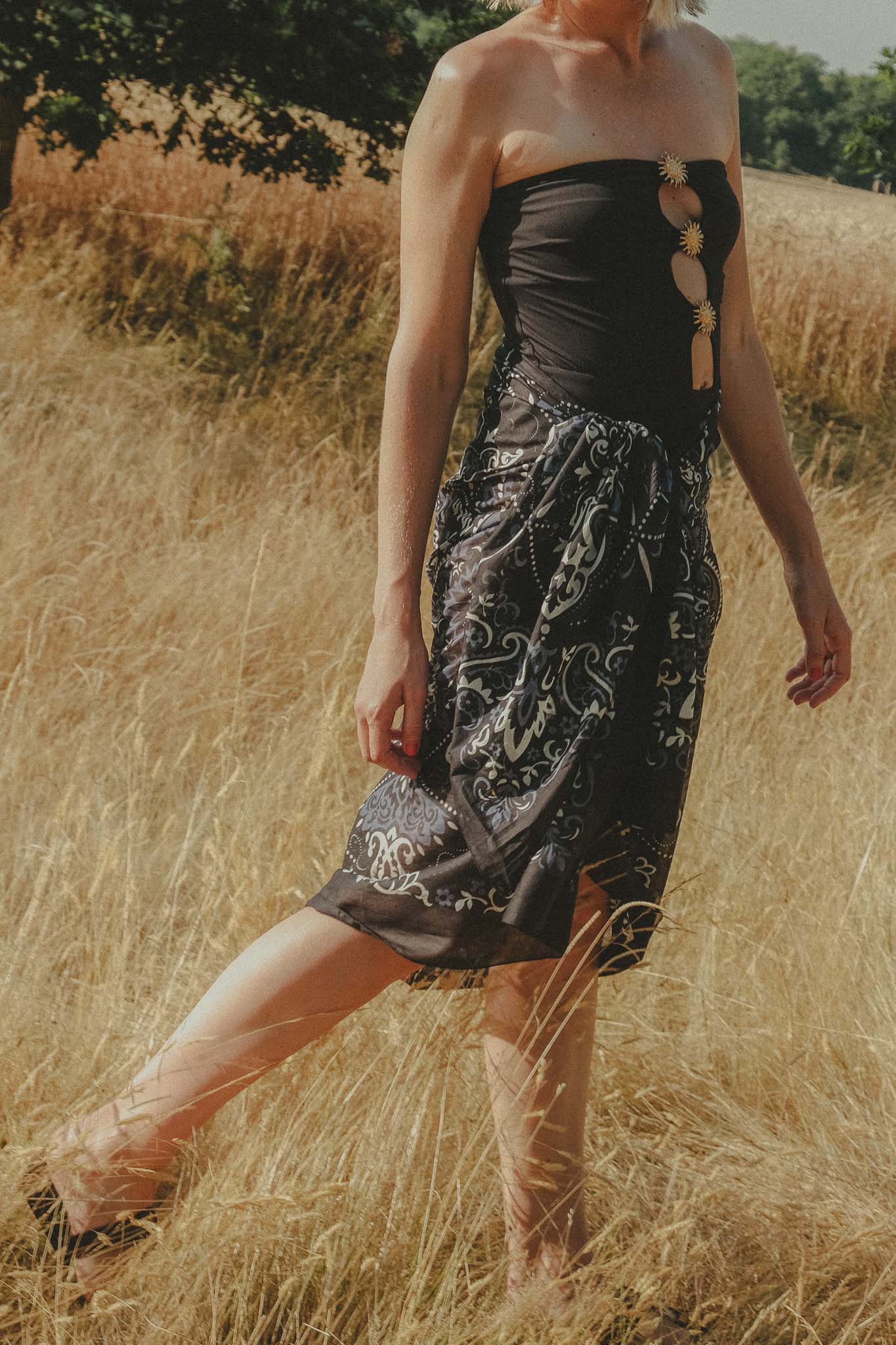 Costa Brava Black Sarong