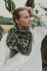Wool & Cashmere Square Scarves