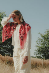 Wool & Silk Square Scarves