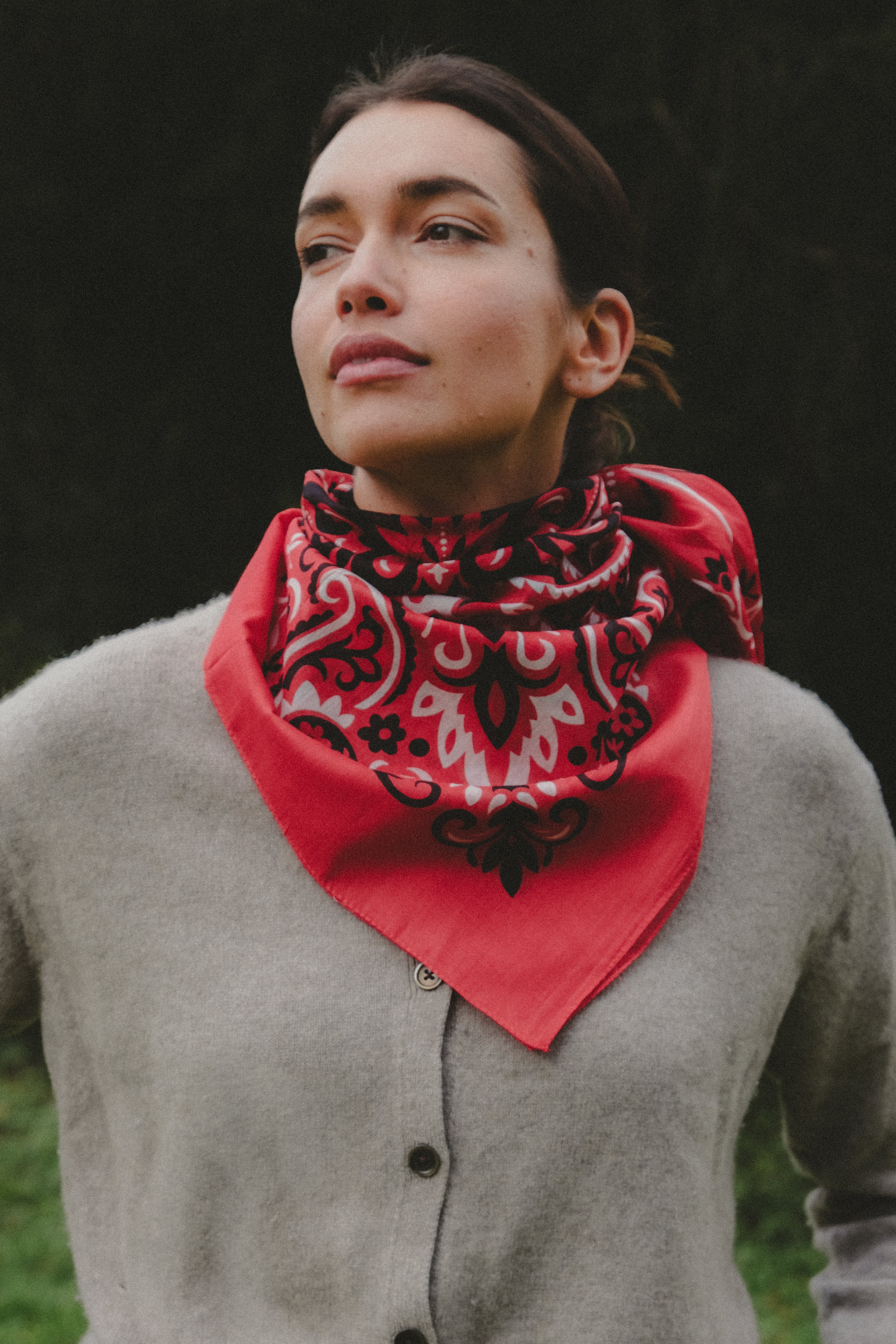 Bandana Red cotton