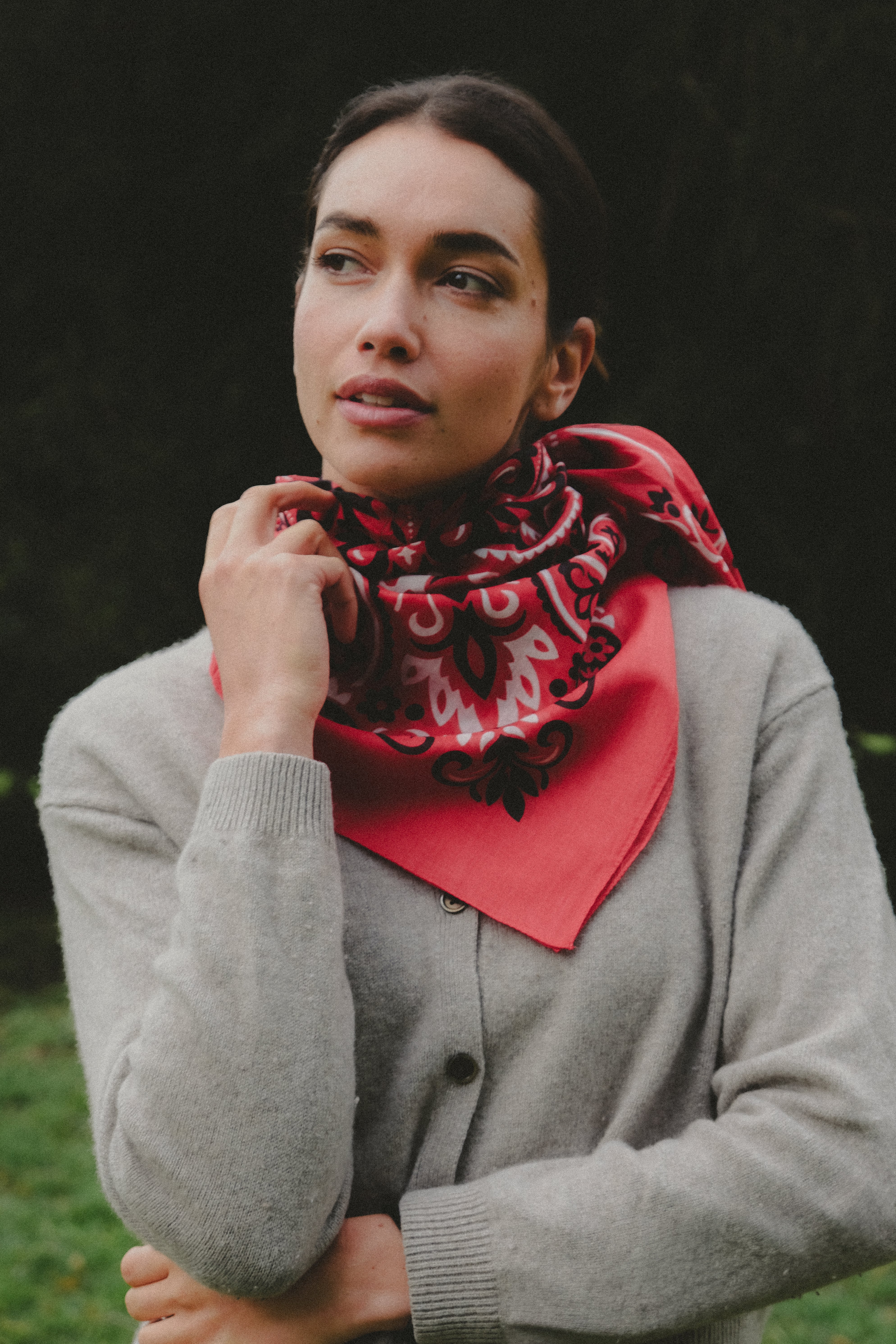Bandana Red cotton