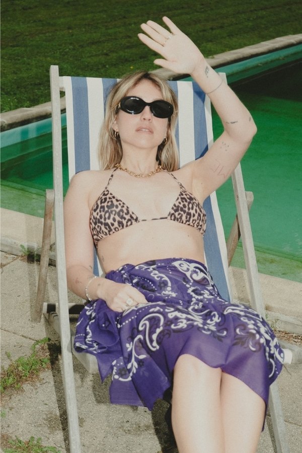 Costa Brava Purple Sarong