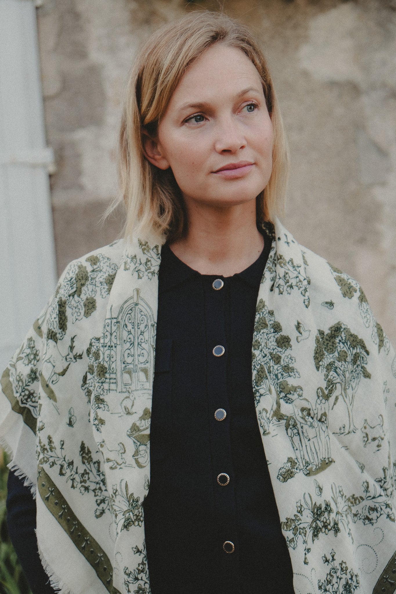 Toile de Jouy Green WS