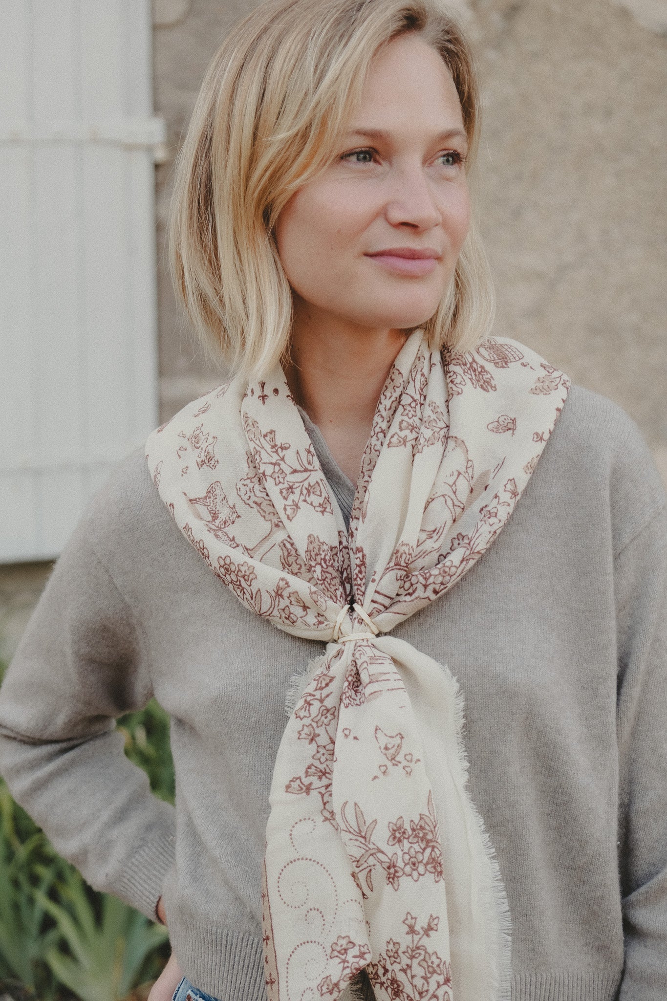 Toile de Jouy Camel WS