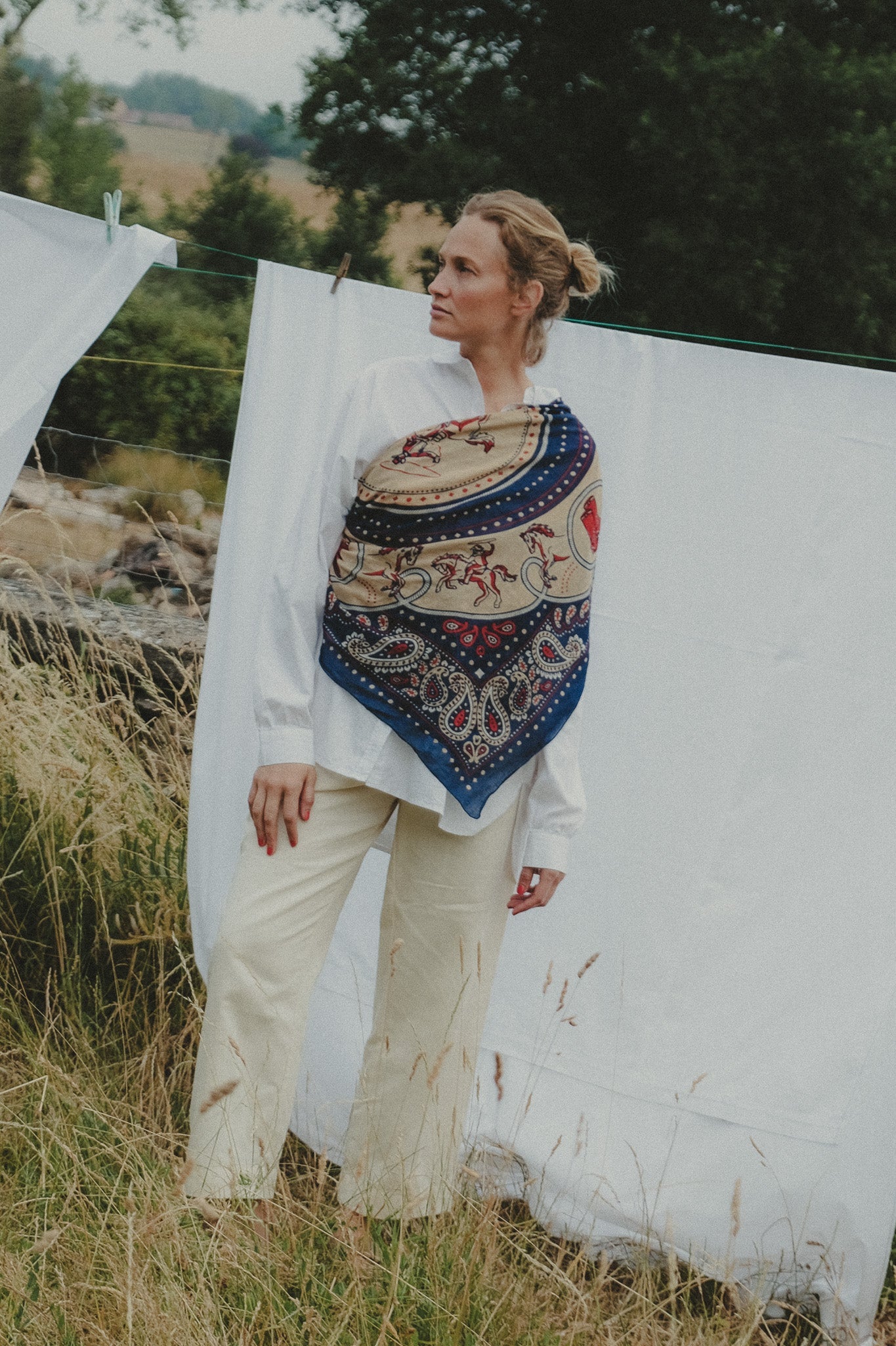 Rodeo Navy cotton