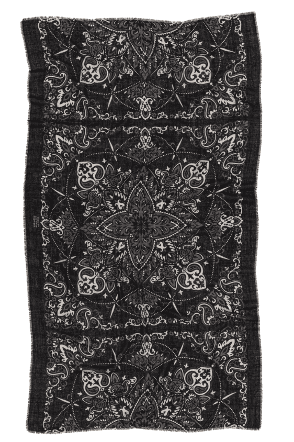 Bandana Black scarf WC
