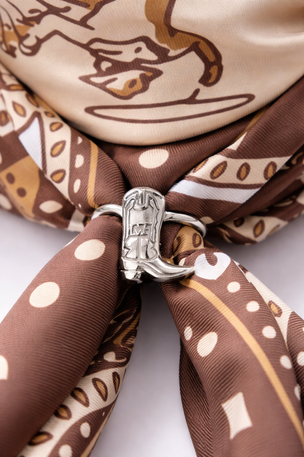 Silver Boots rings