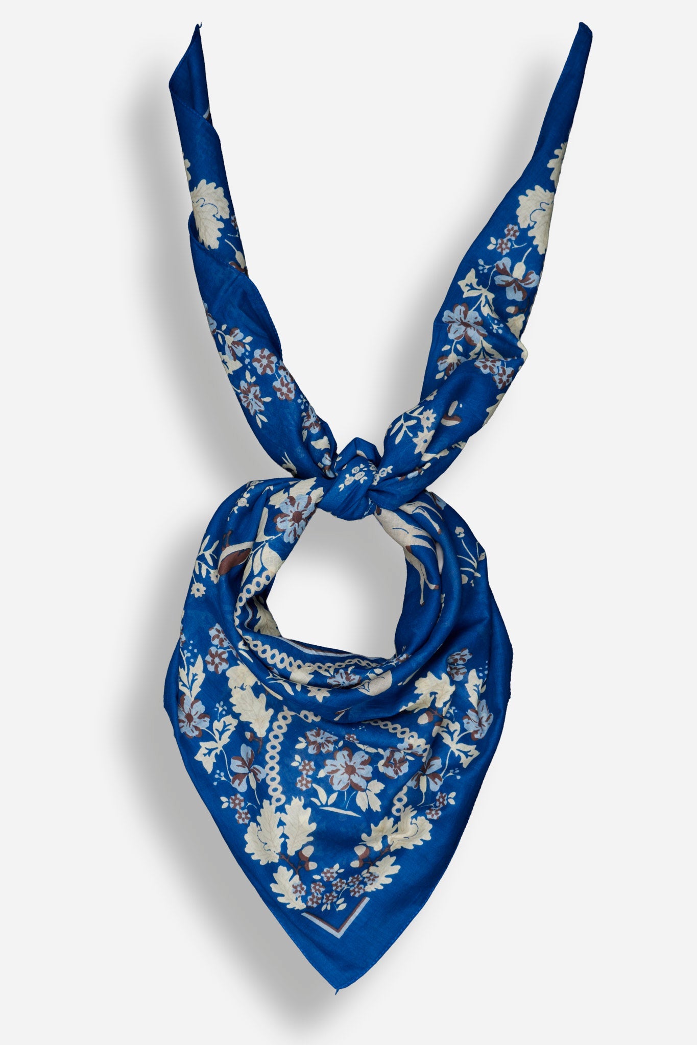 Retour de Forêt Frosty Blue cotton