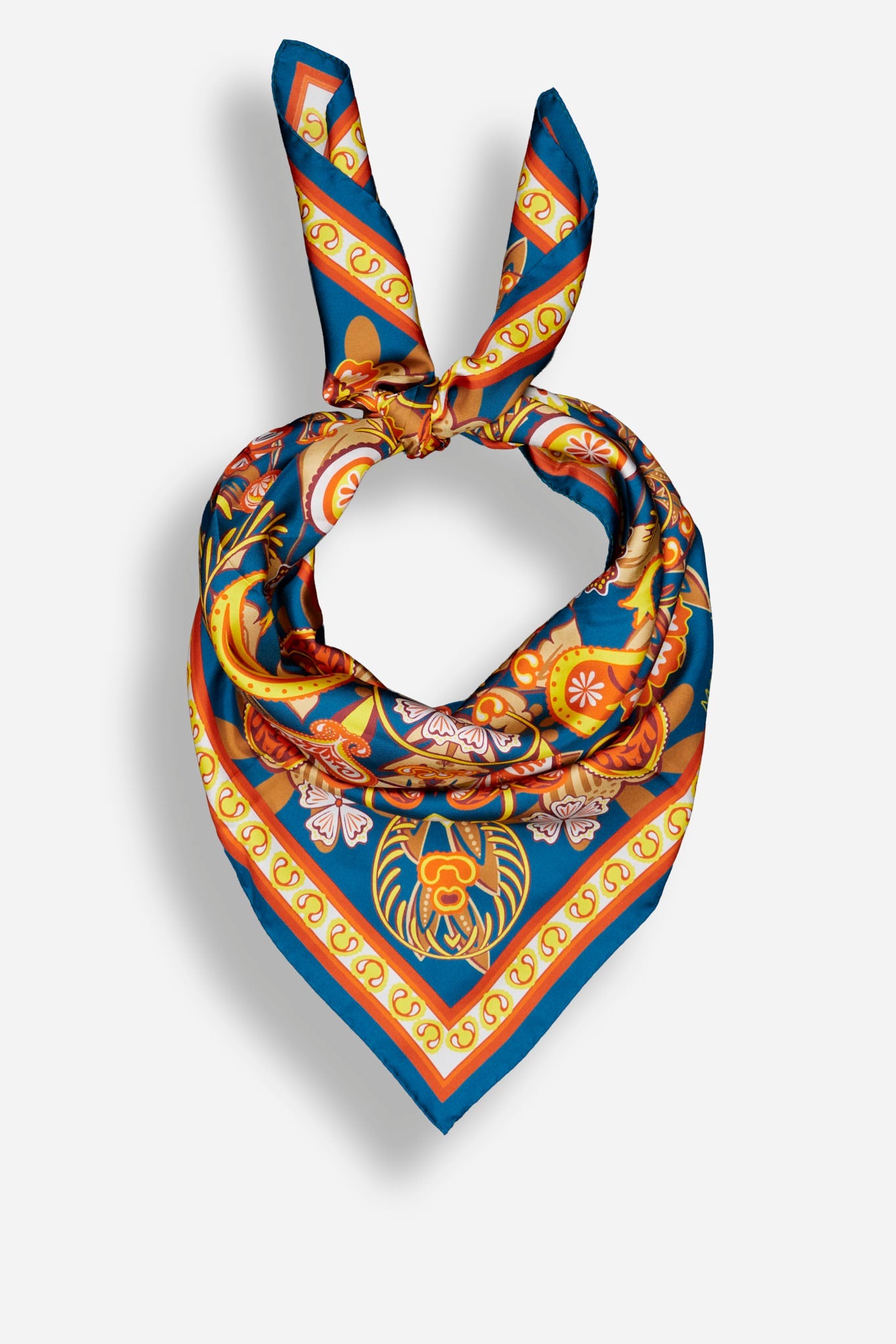 Volcanique Orange Silk