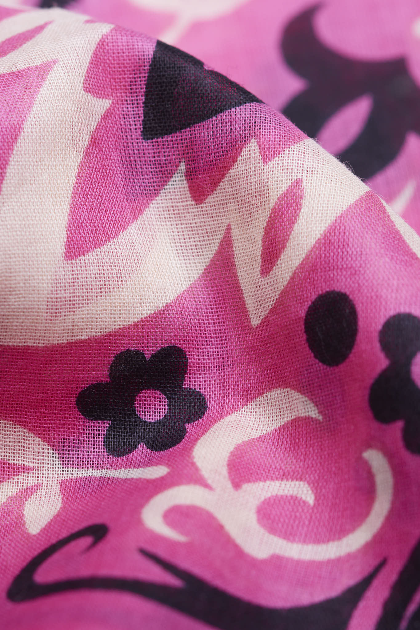 Bandana Carmine Pink cotton