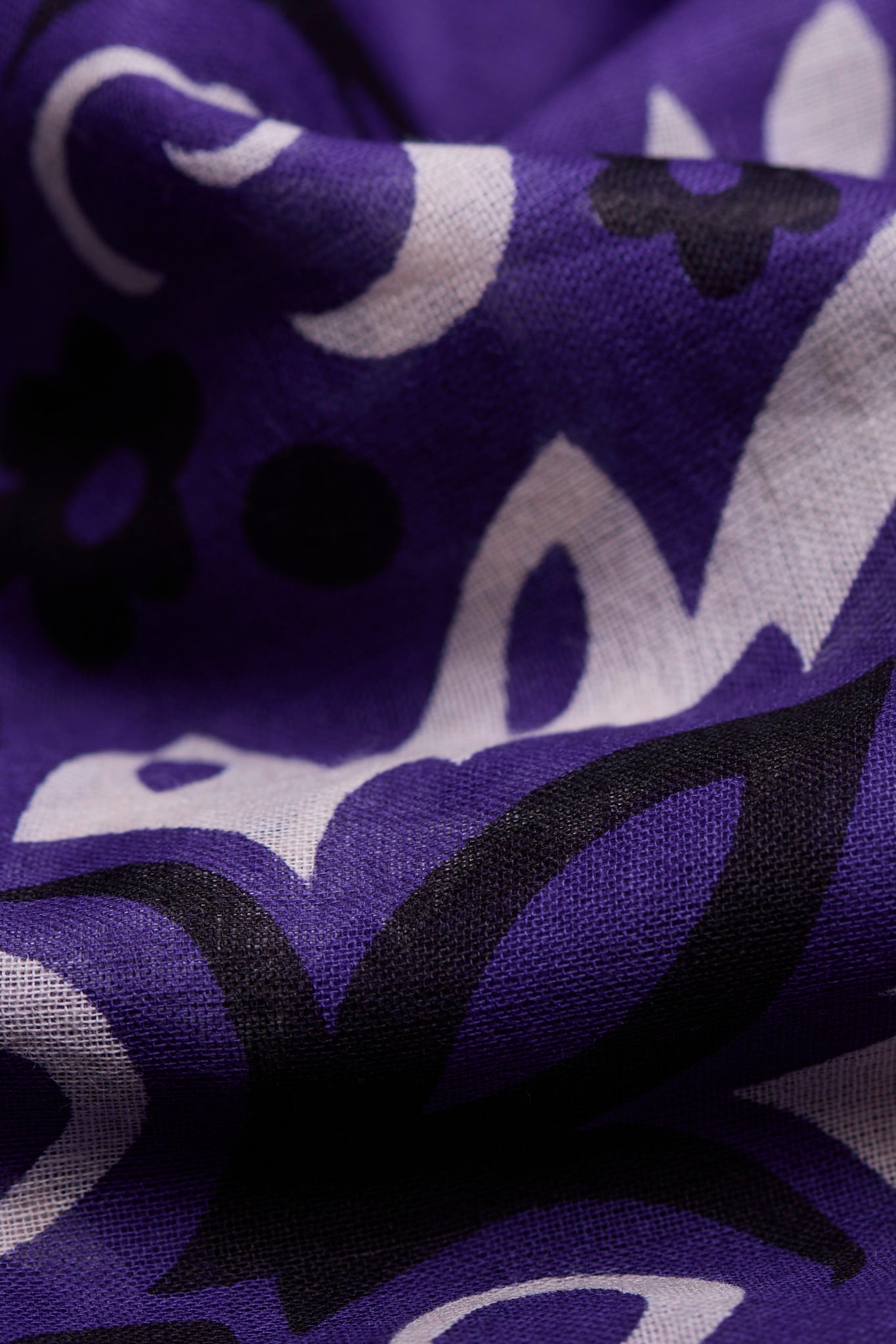 Bandana Purple cotton