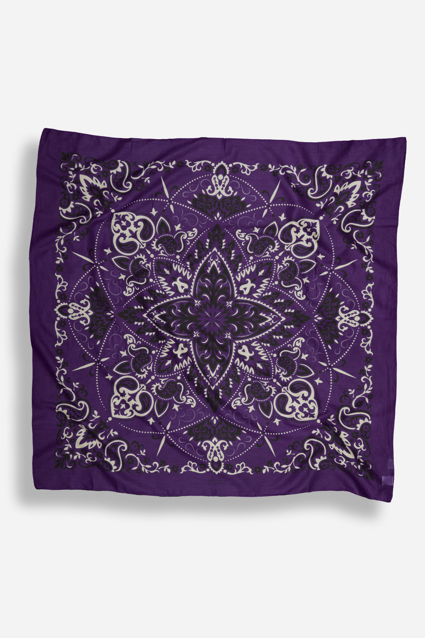 Bandana Purple cotton