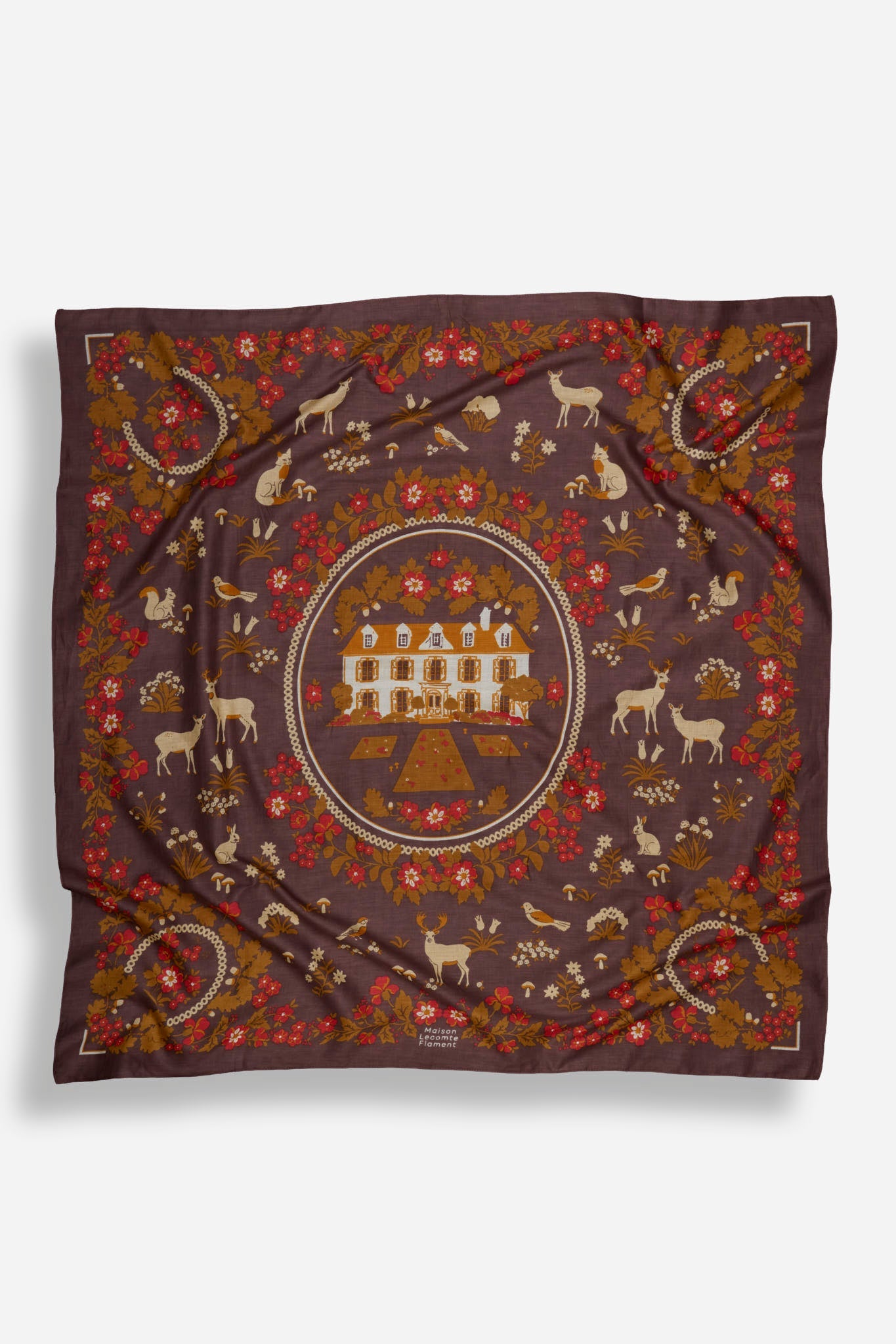 Retour de Forêt Chocolate cotton