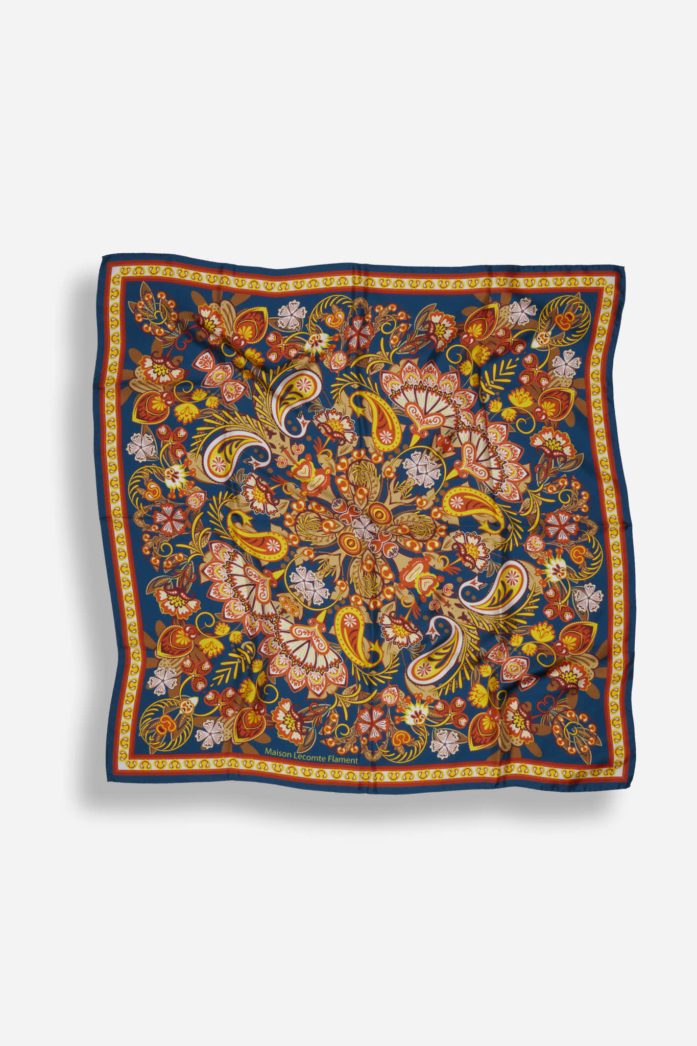 Volcanique Orange Silk