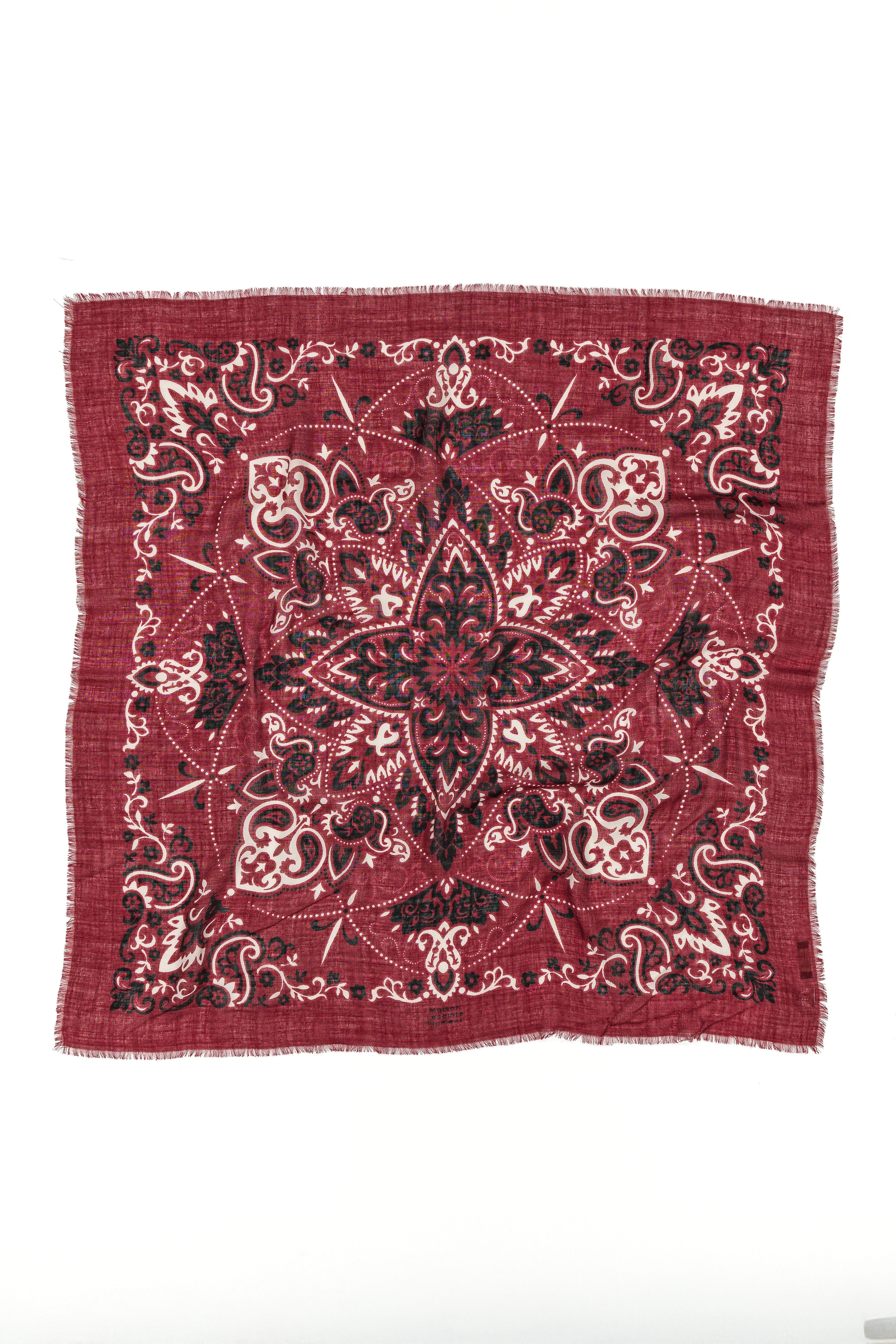Bandana Bordeaux WC