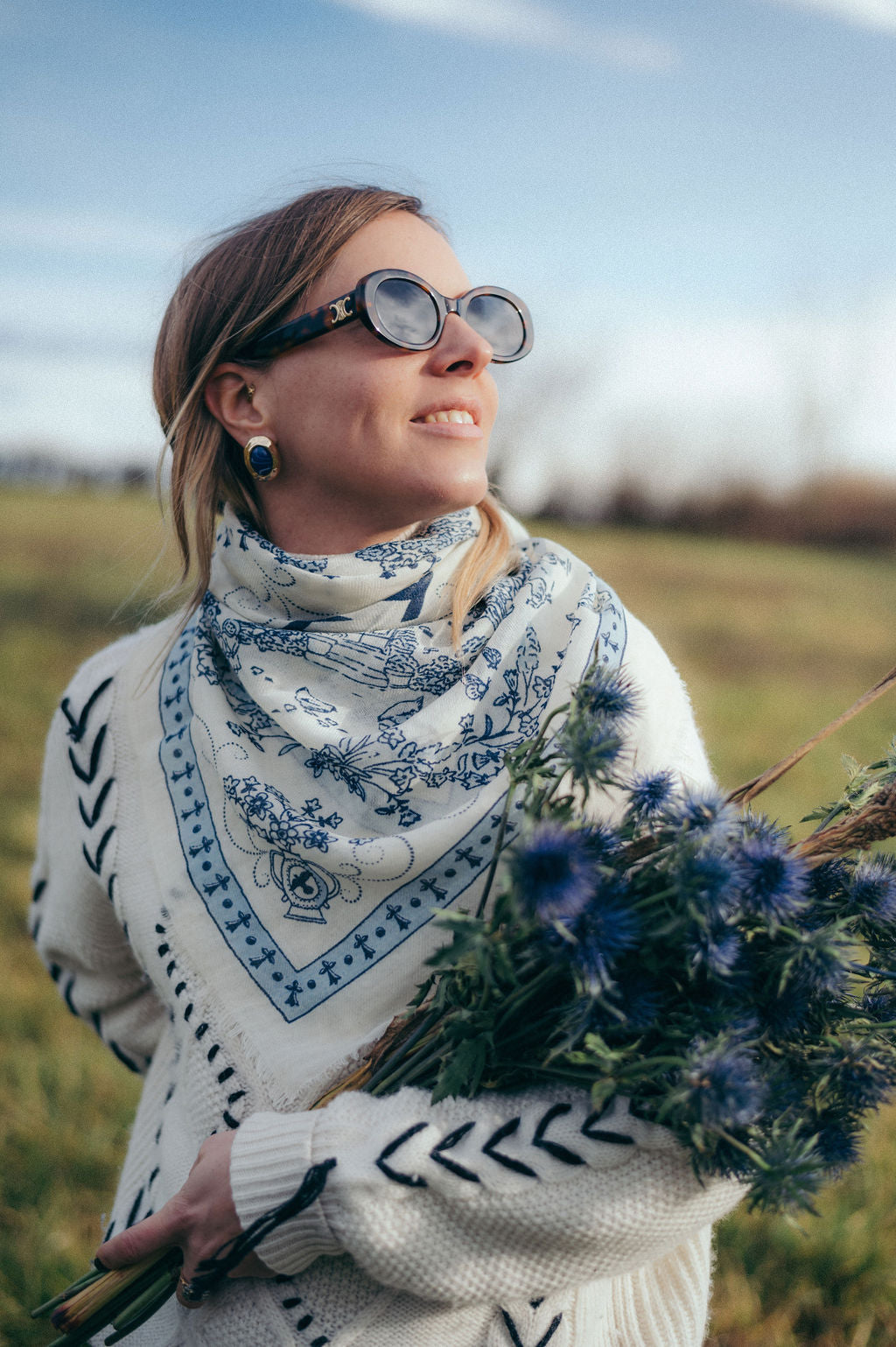 Toile de Jouy Navy WS