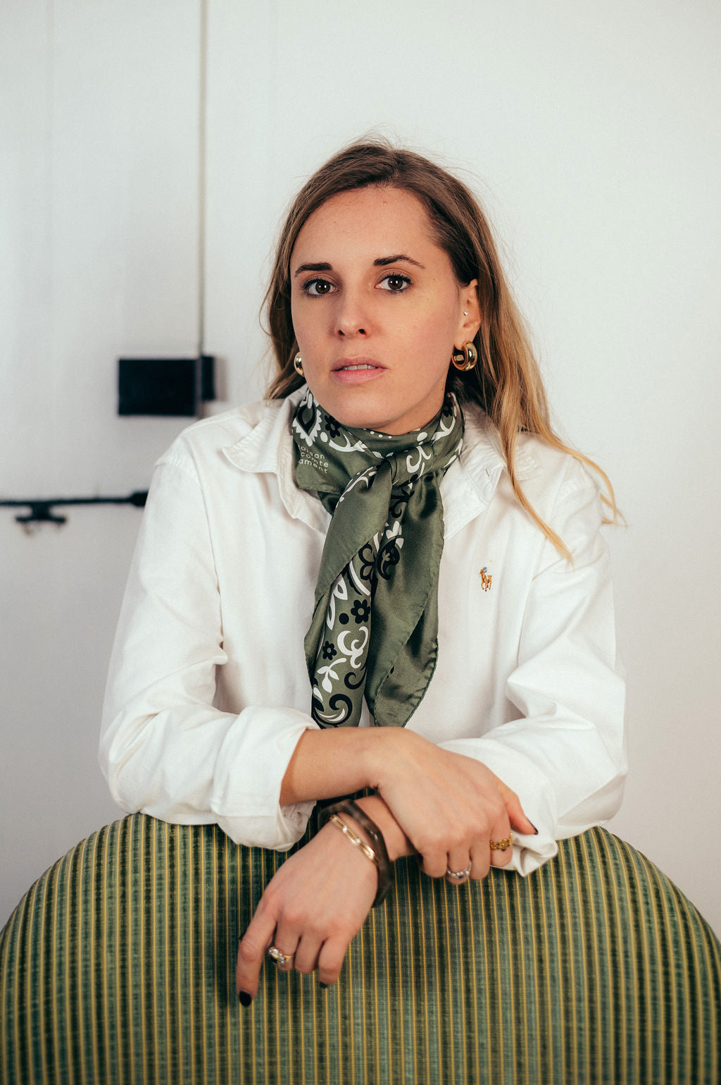 Bandana Khaki Silk