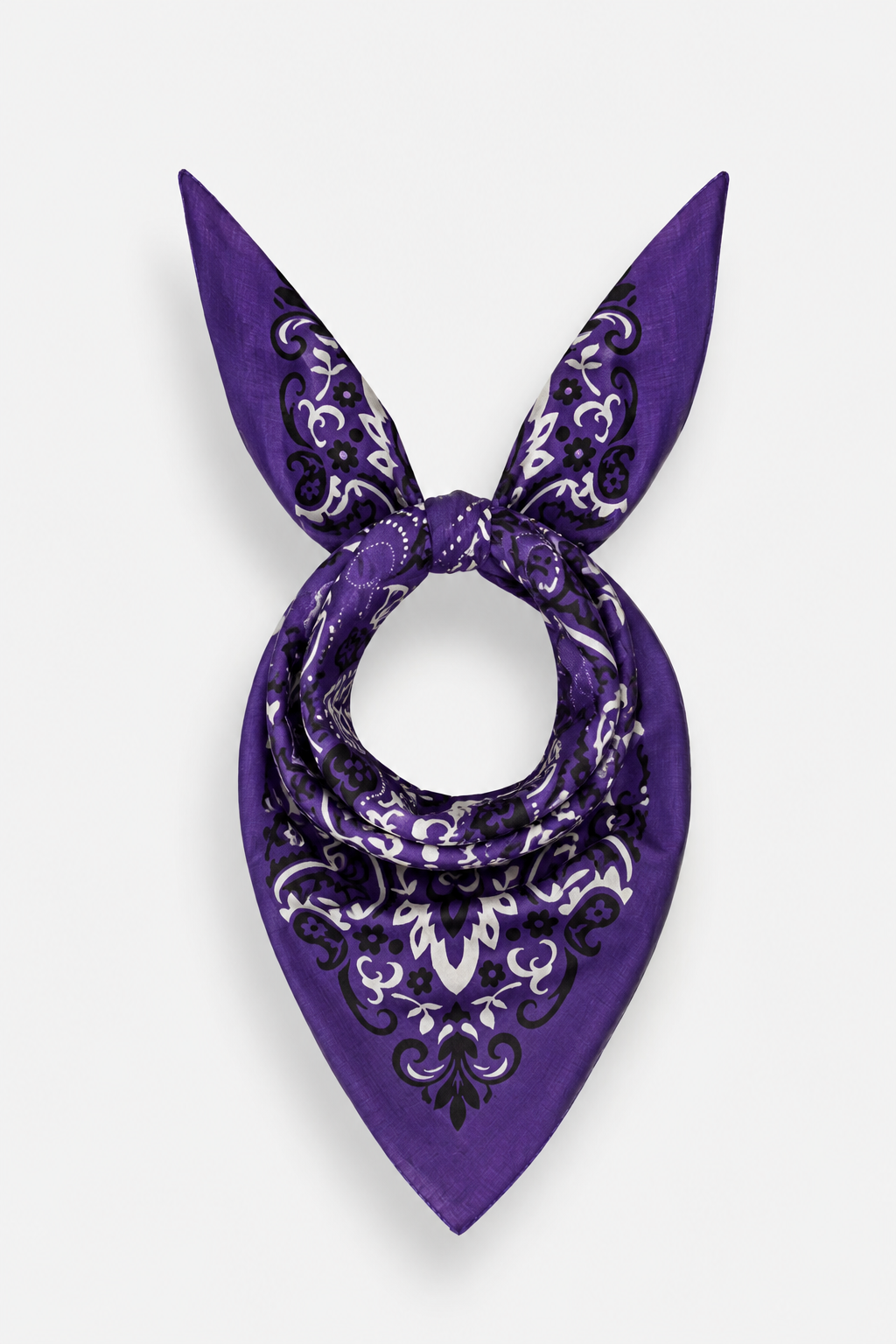 Bandana Purple cotton