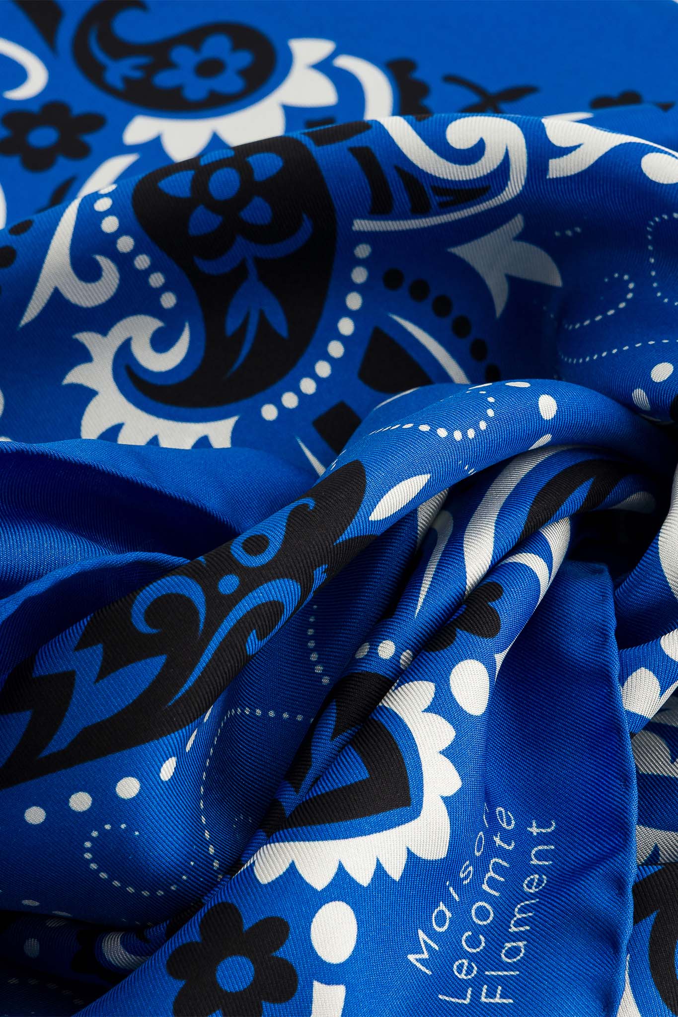 Bandana Blue Silk