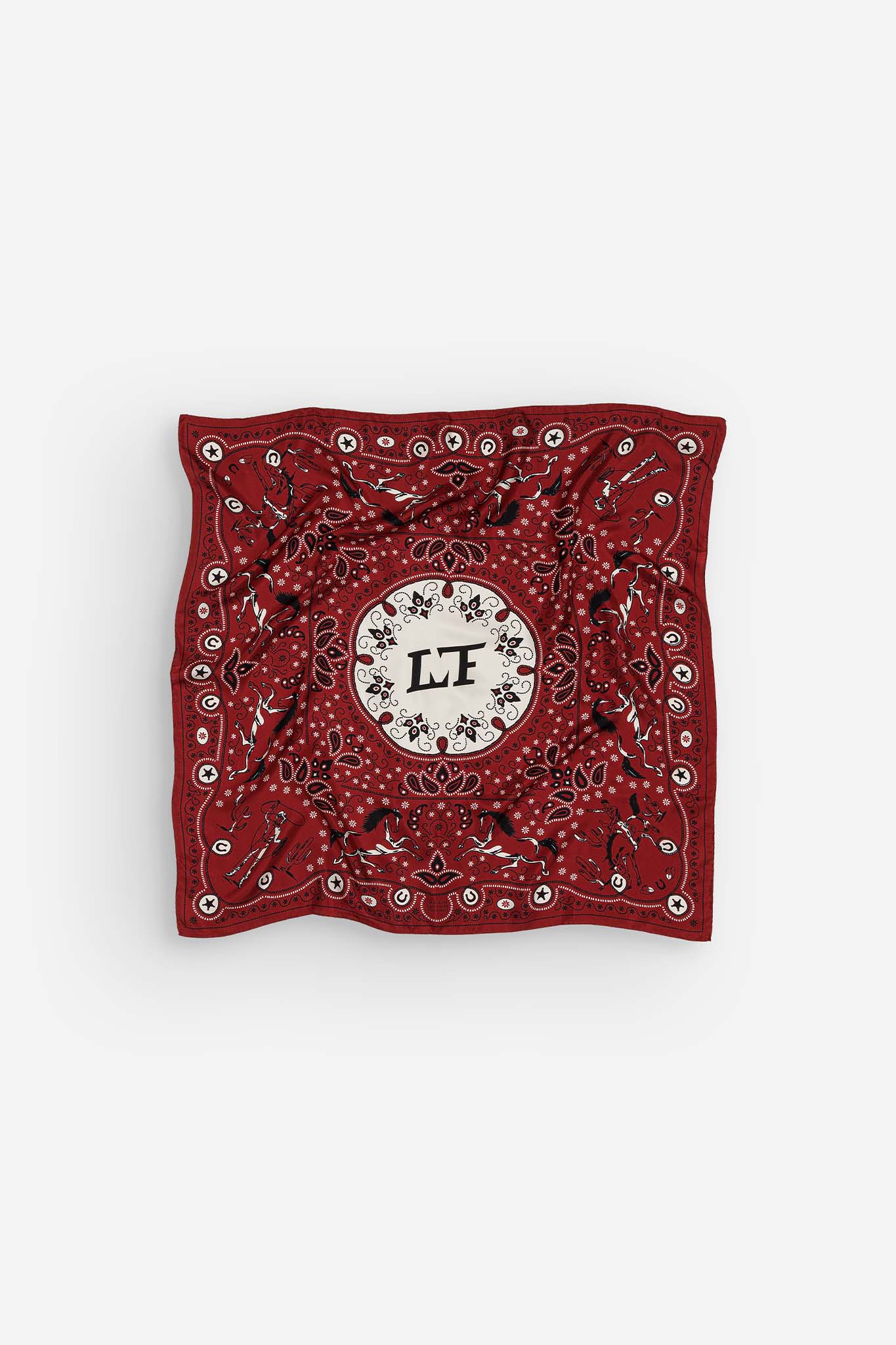 Far West Burgundy Silk