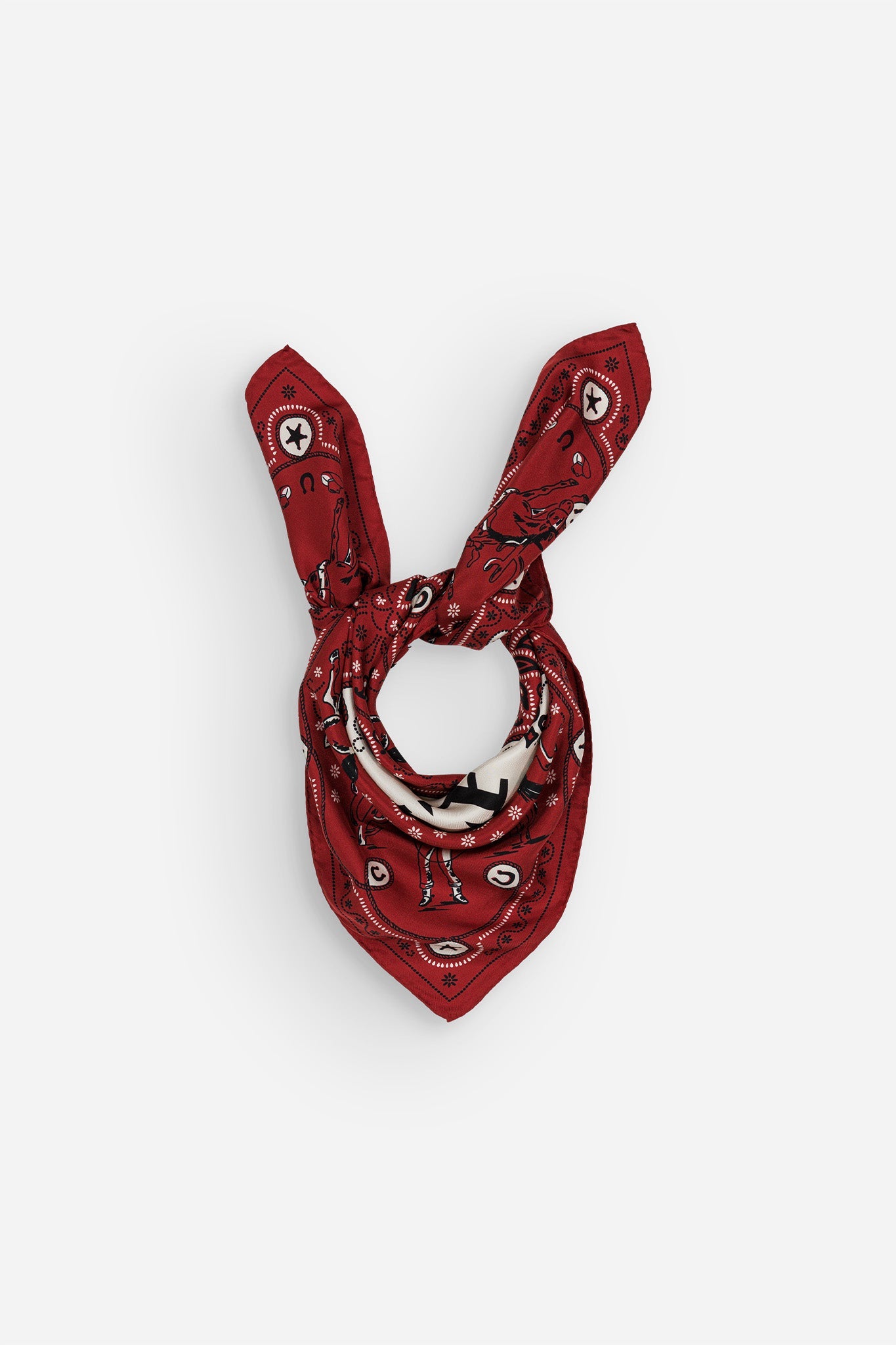 Far West Burgundy Silk