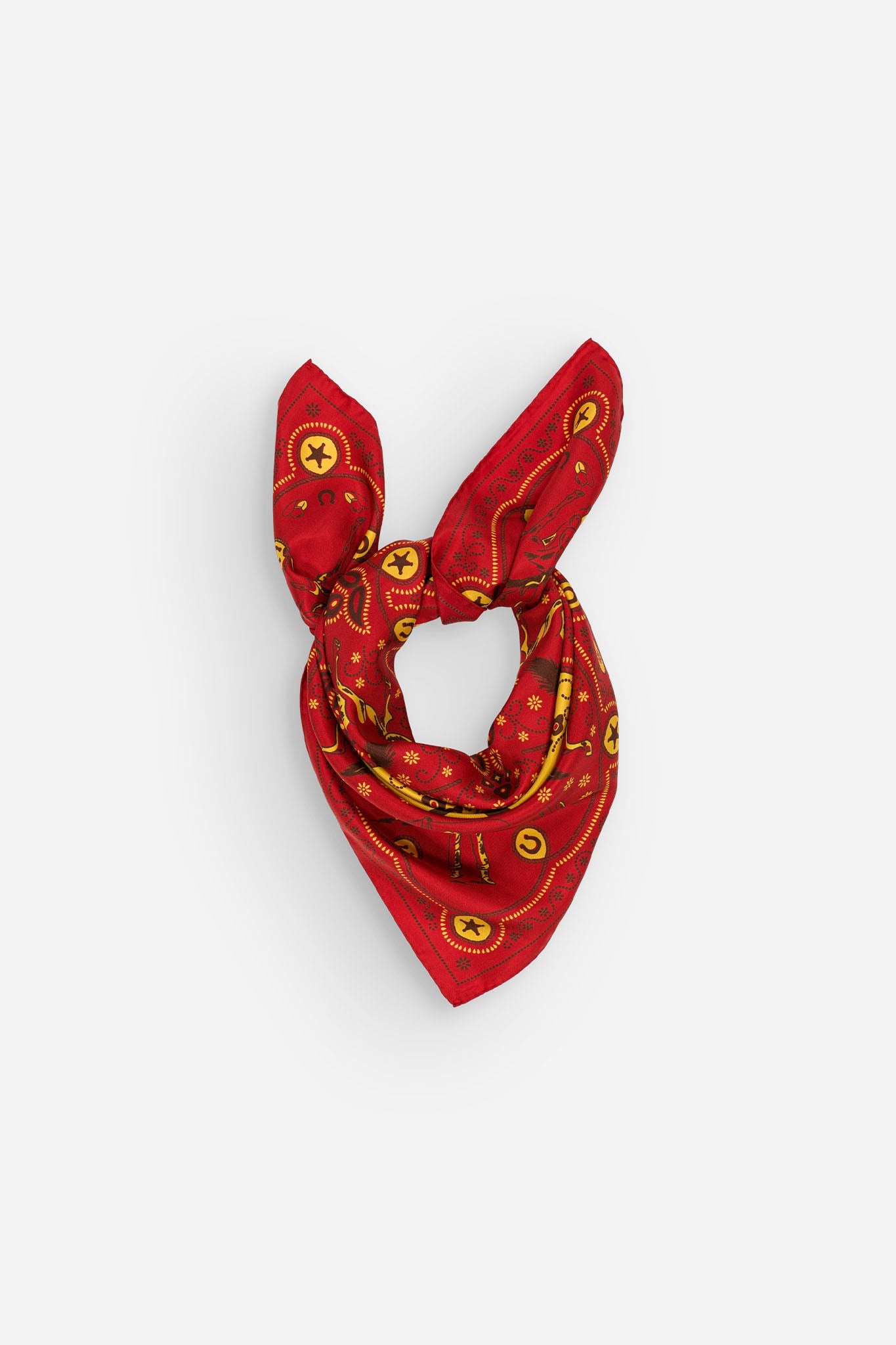 Far West Red Silk
