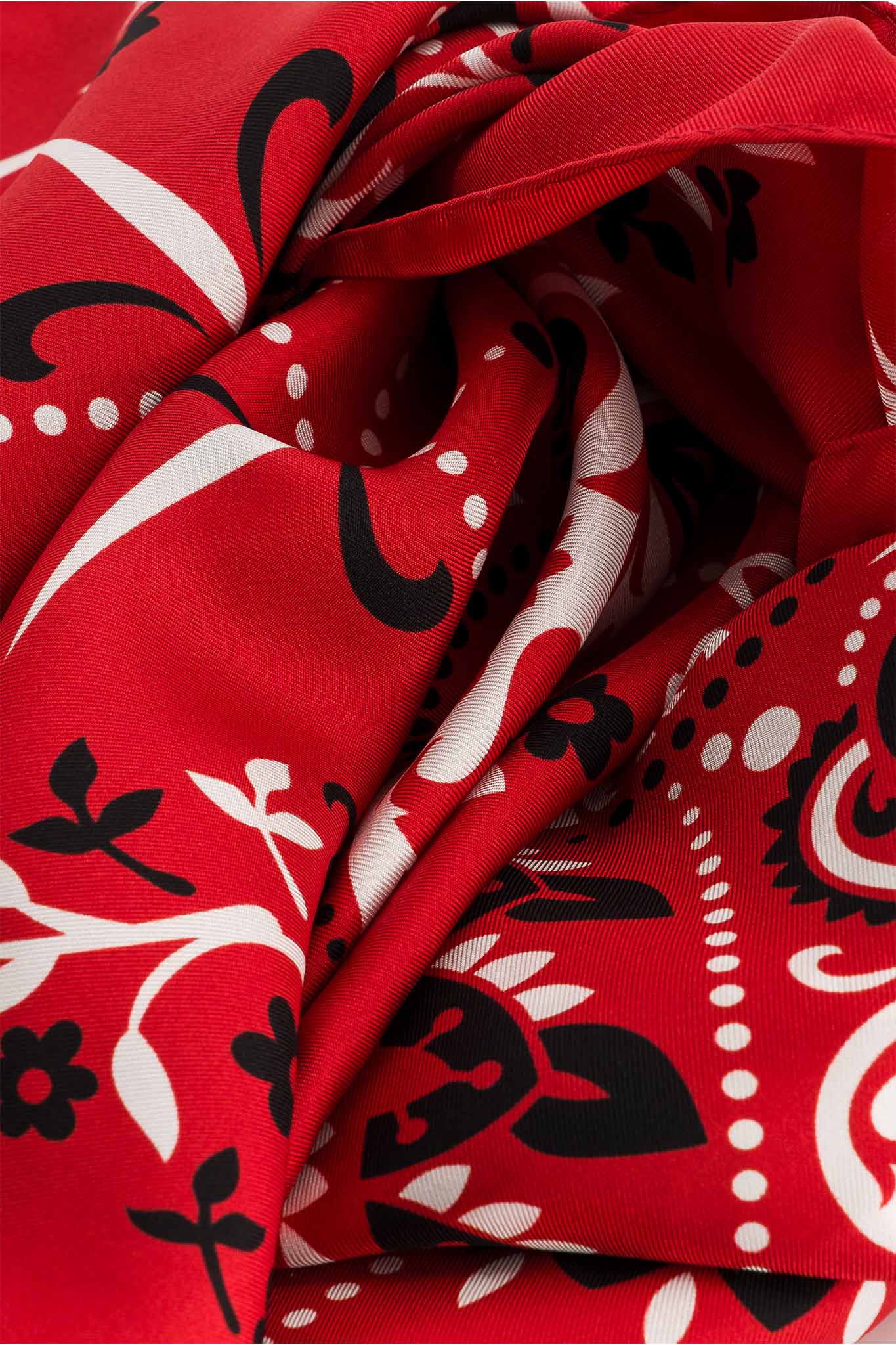 Bandana Red Silk