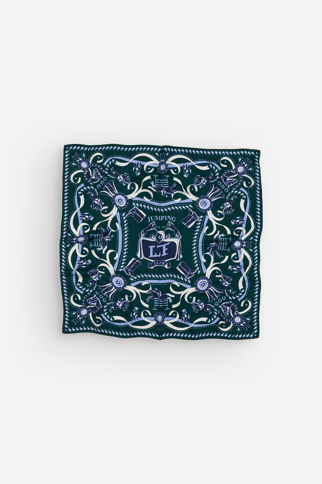Jumping British Green Silk