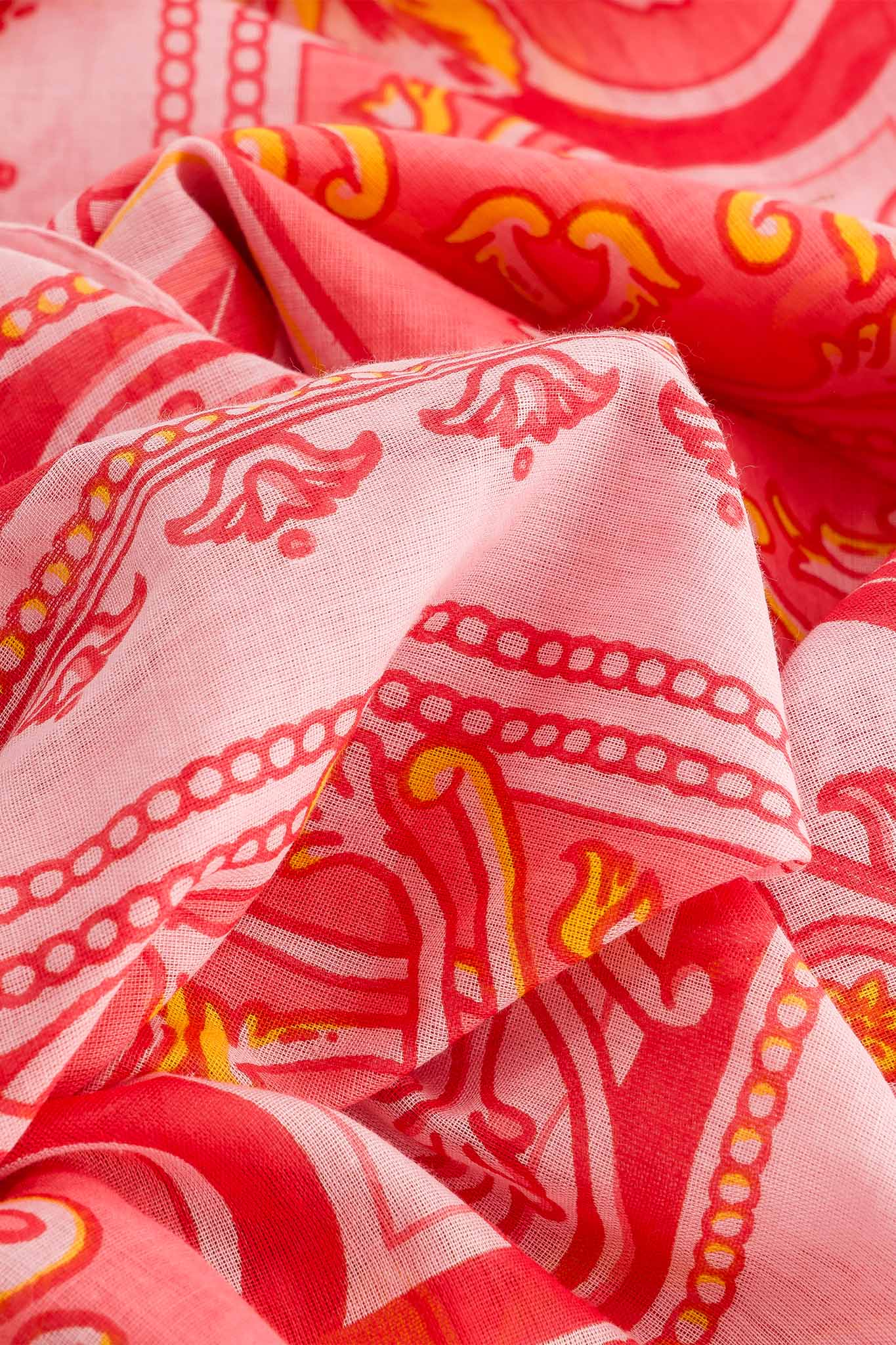 Mosaic Rosy cotton