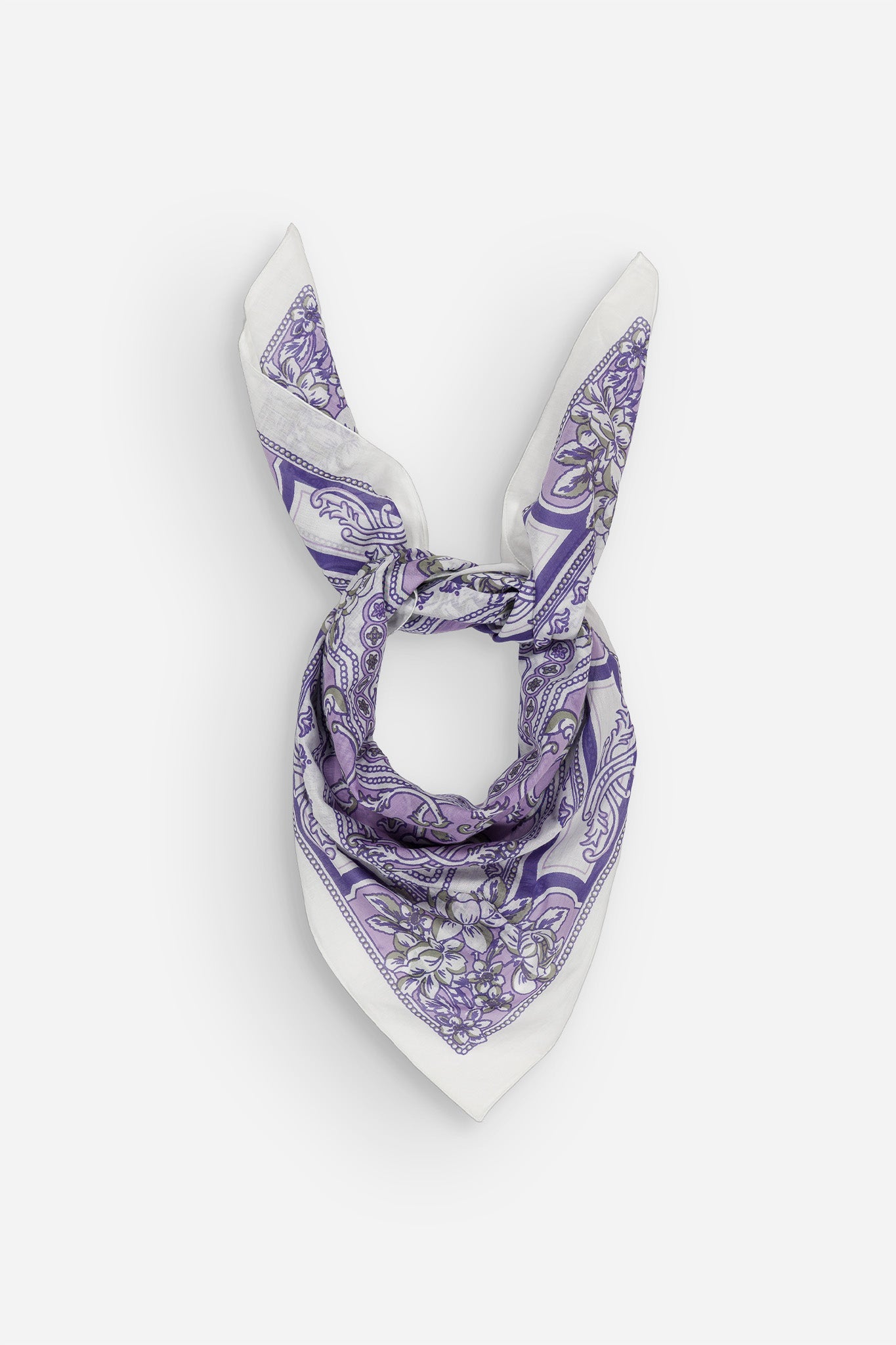 Mosaic Lilac cotton