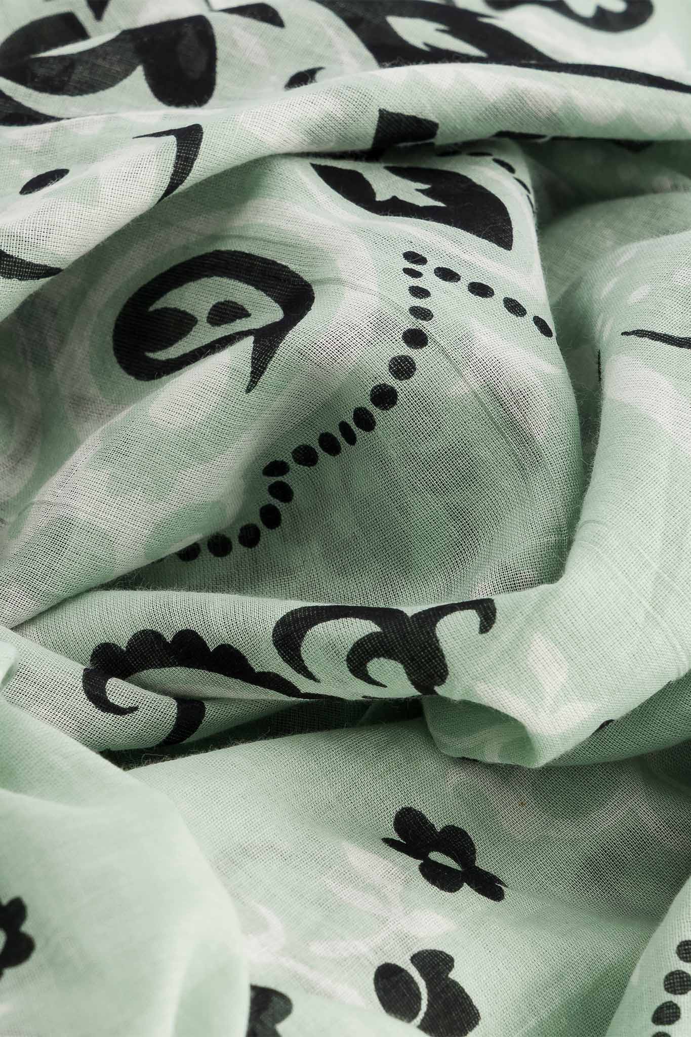 Bandana Mint cotton